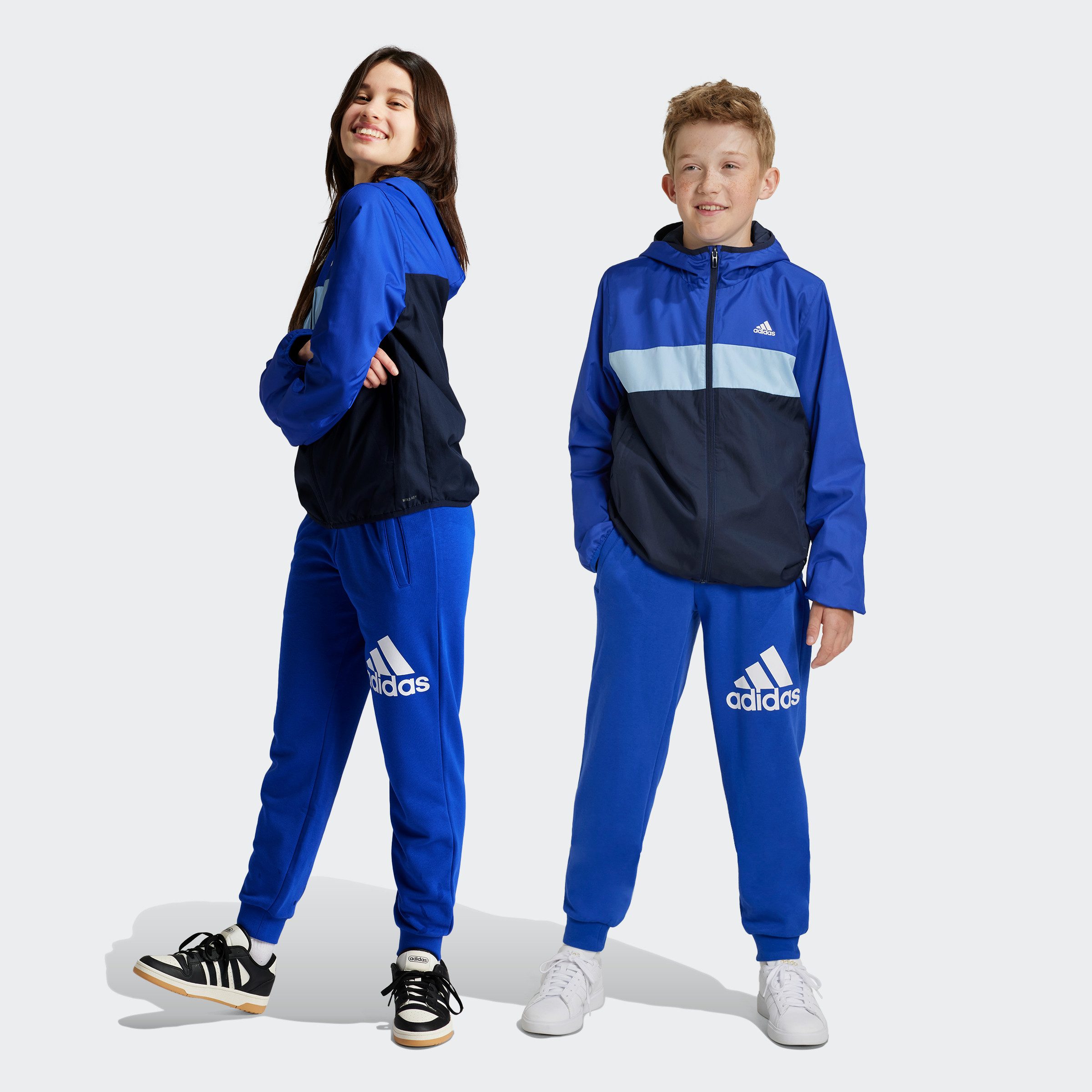 adidas Sportswear Sportbroek ESSENTIALS REGULAR FIT BIG LOGO COTTON BROEK (1-delig)