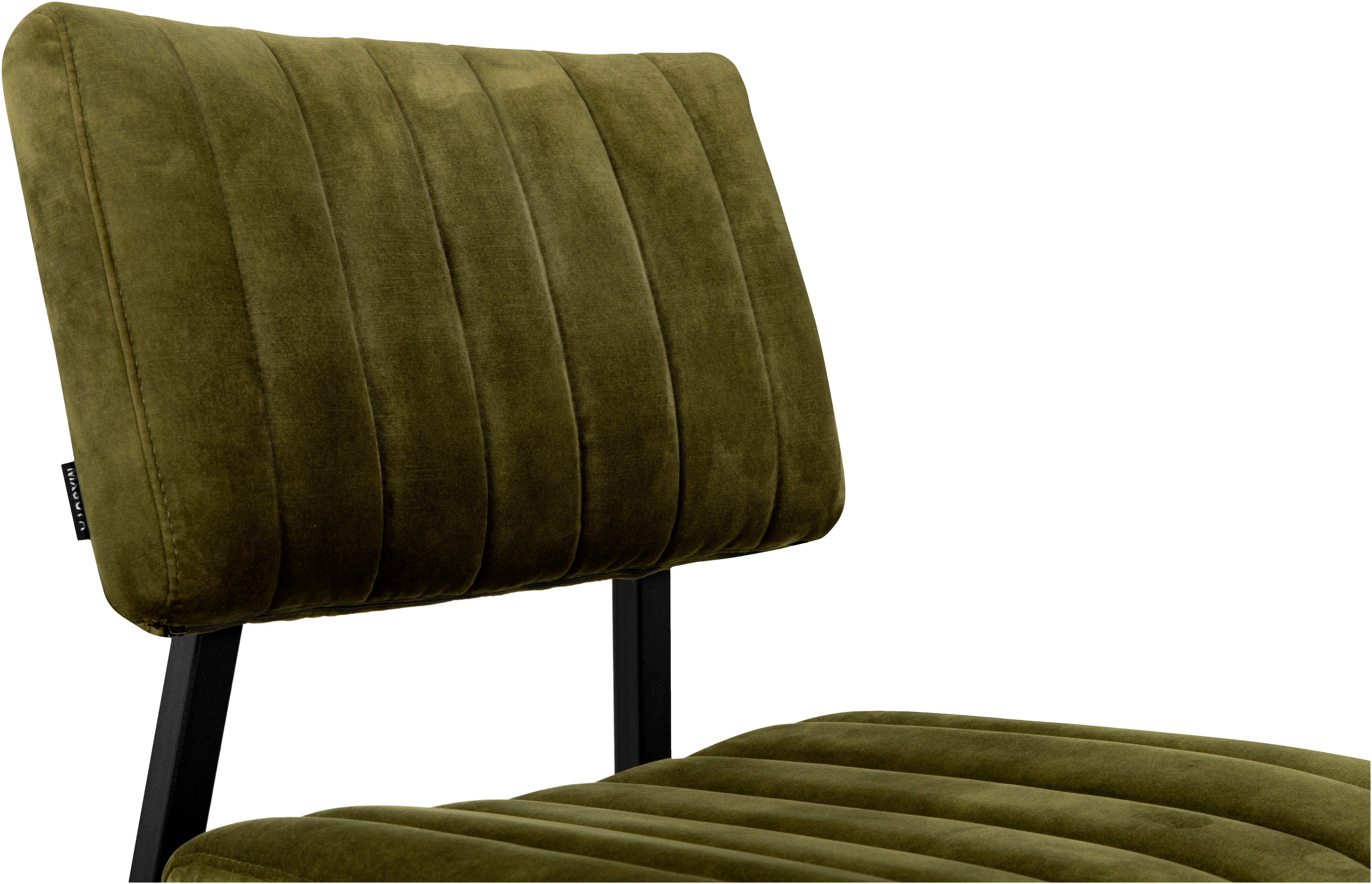 OMG Design Eetkamerstoel Ivan onderhoudsvriendelijk velvet bekleding, keukenstoel (set)