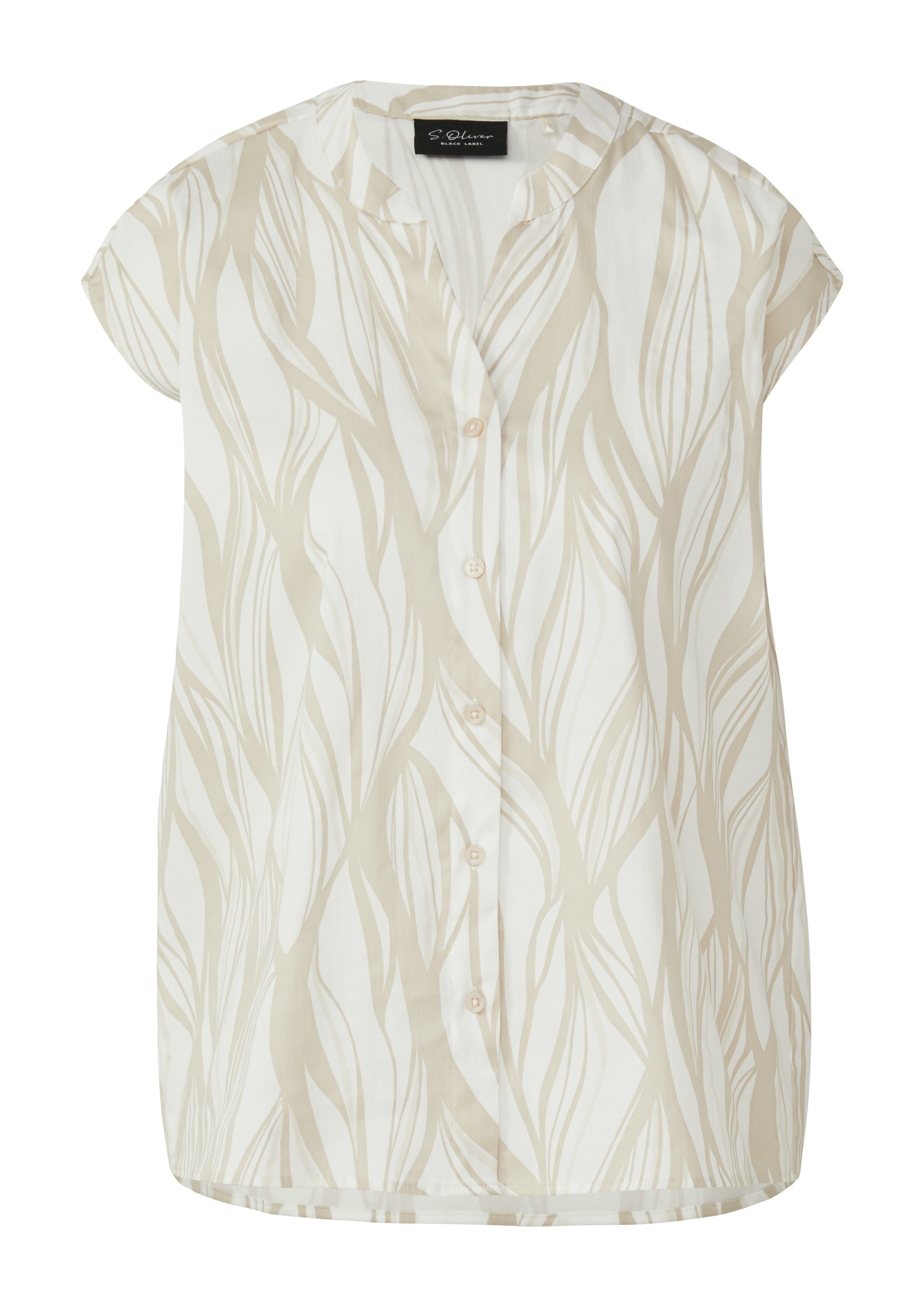 s.Oliver BLACK LABEL Blouse met korte mouwen