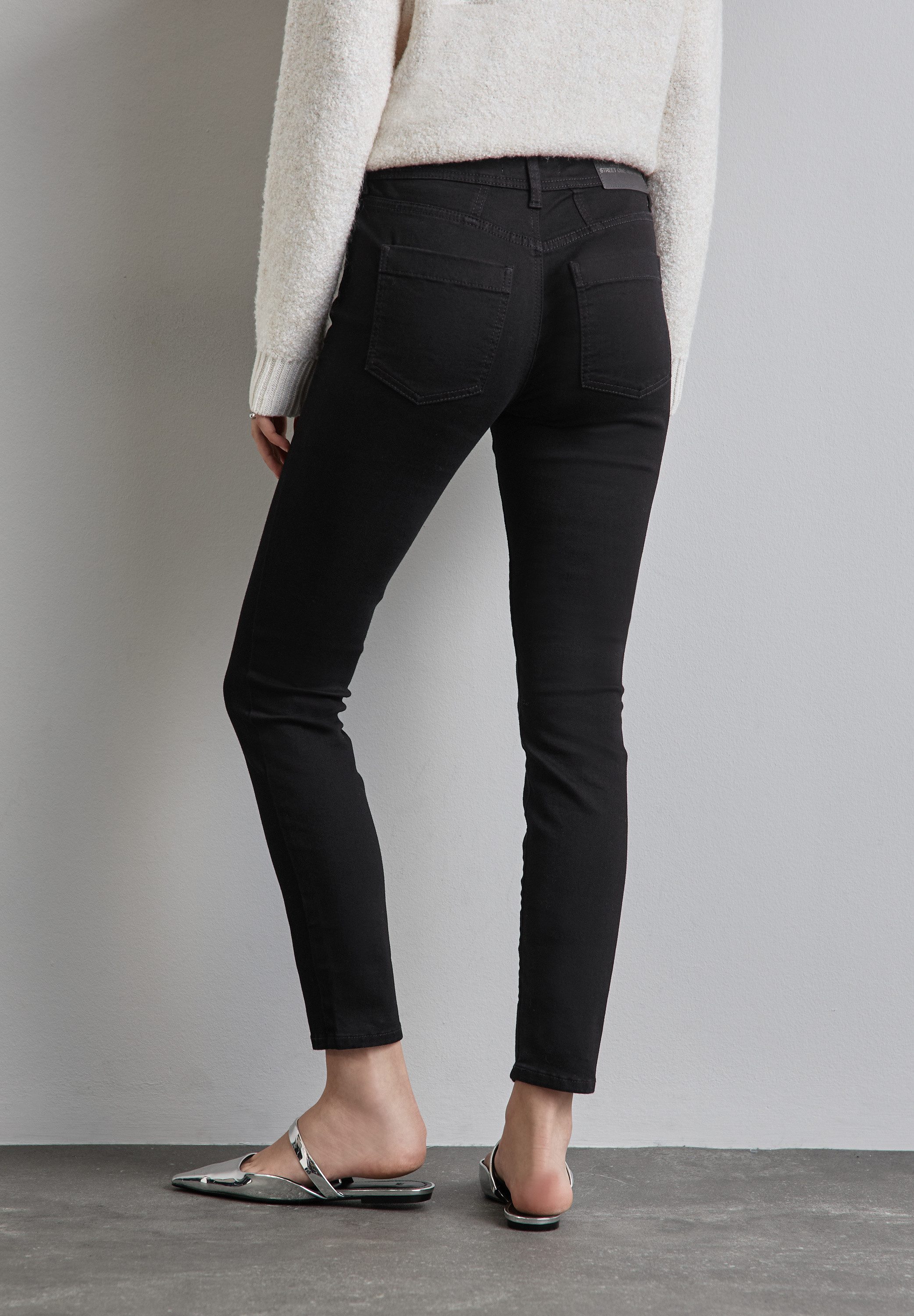 STREET ONE Slim fit jeans Style York met stretch