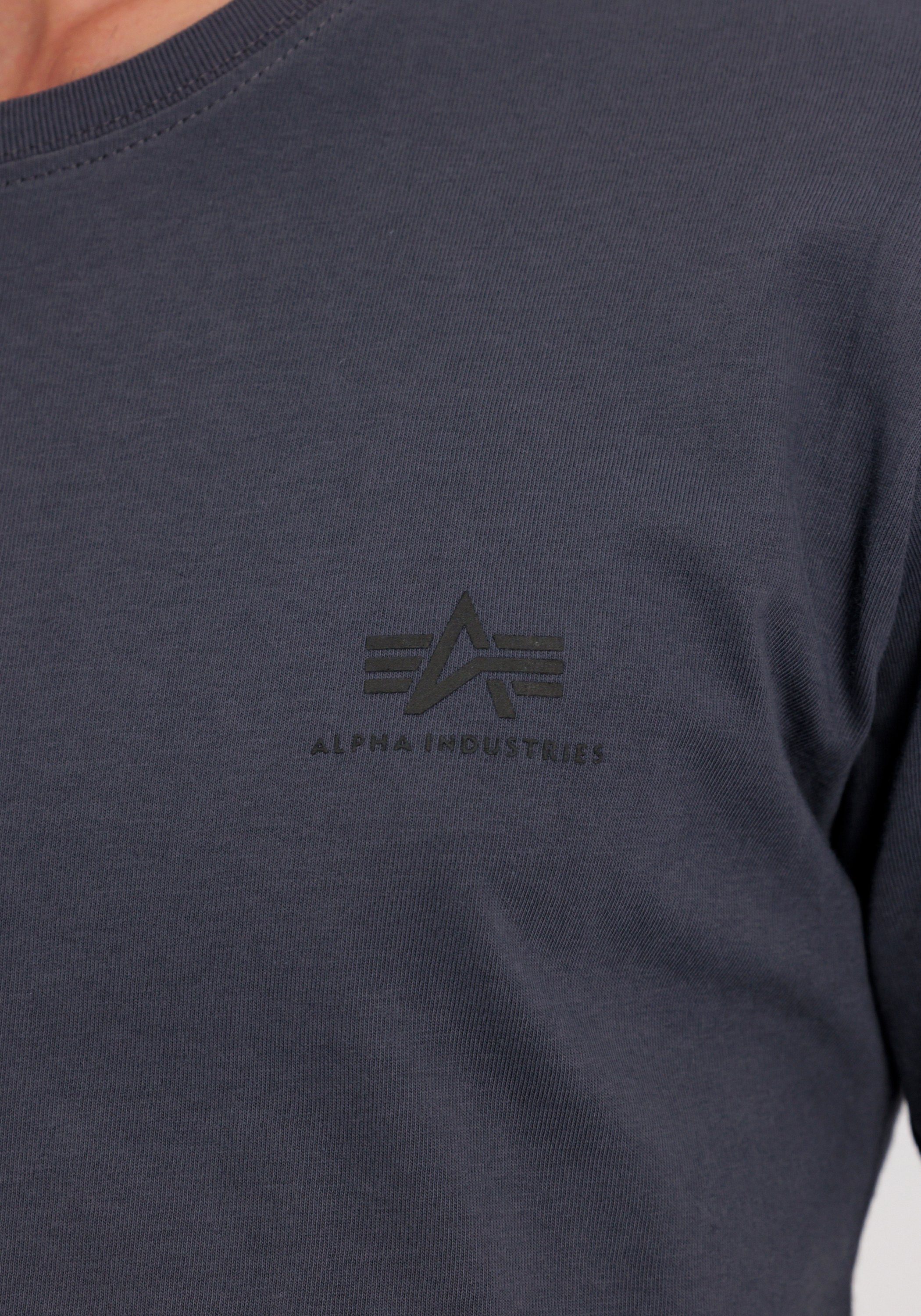 Alpha Industries Longsleeve Alpha Industries Men - Longsleeves Back Print Heavy LS