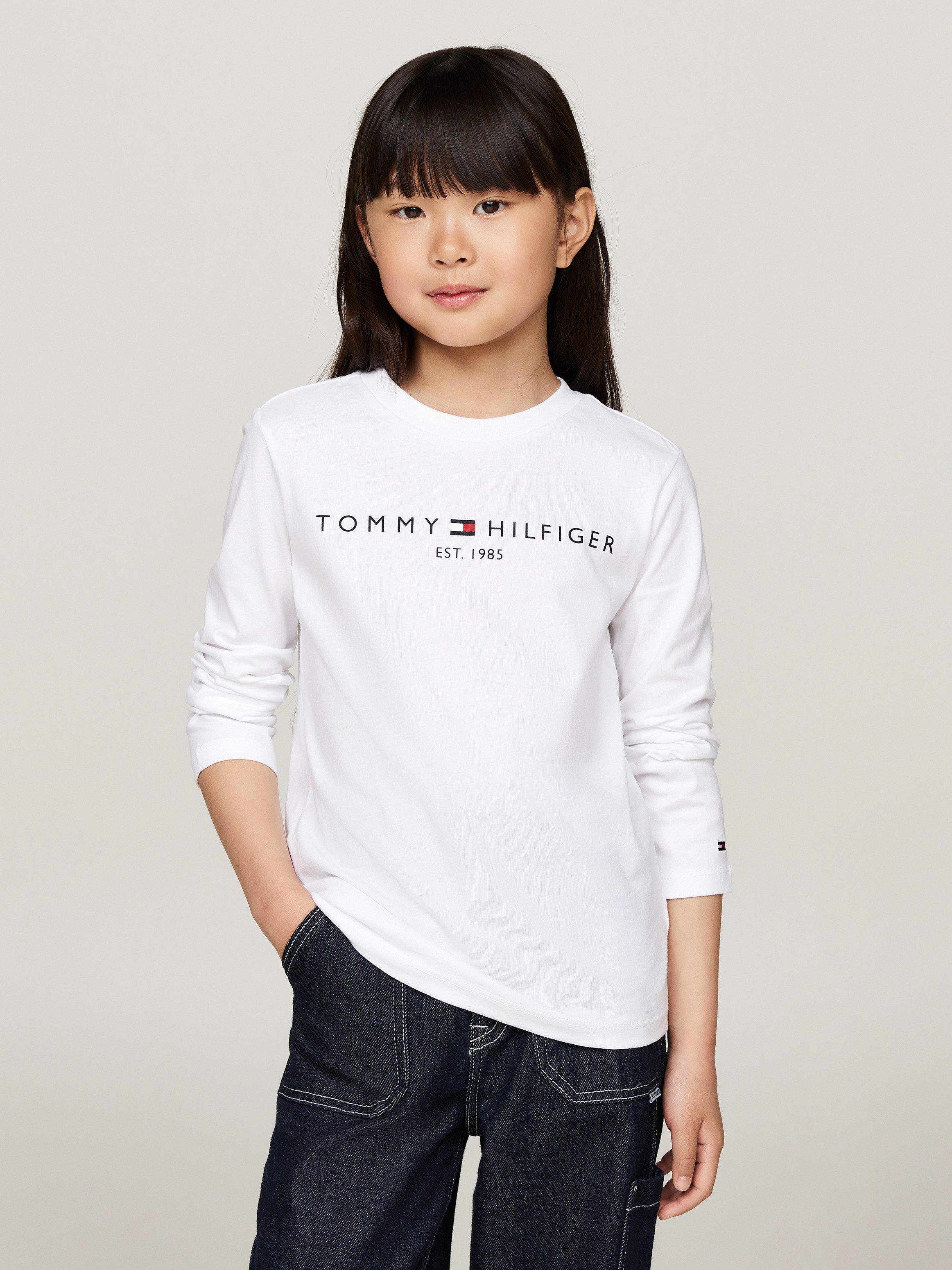 Tommy Hilfiger Shirt met lange mouwen U ESSENTIAL TEE L/S