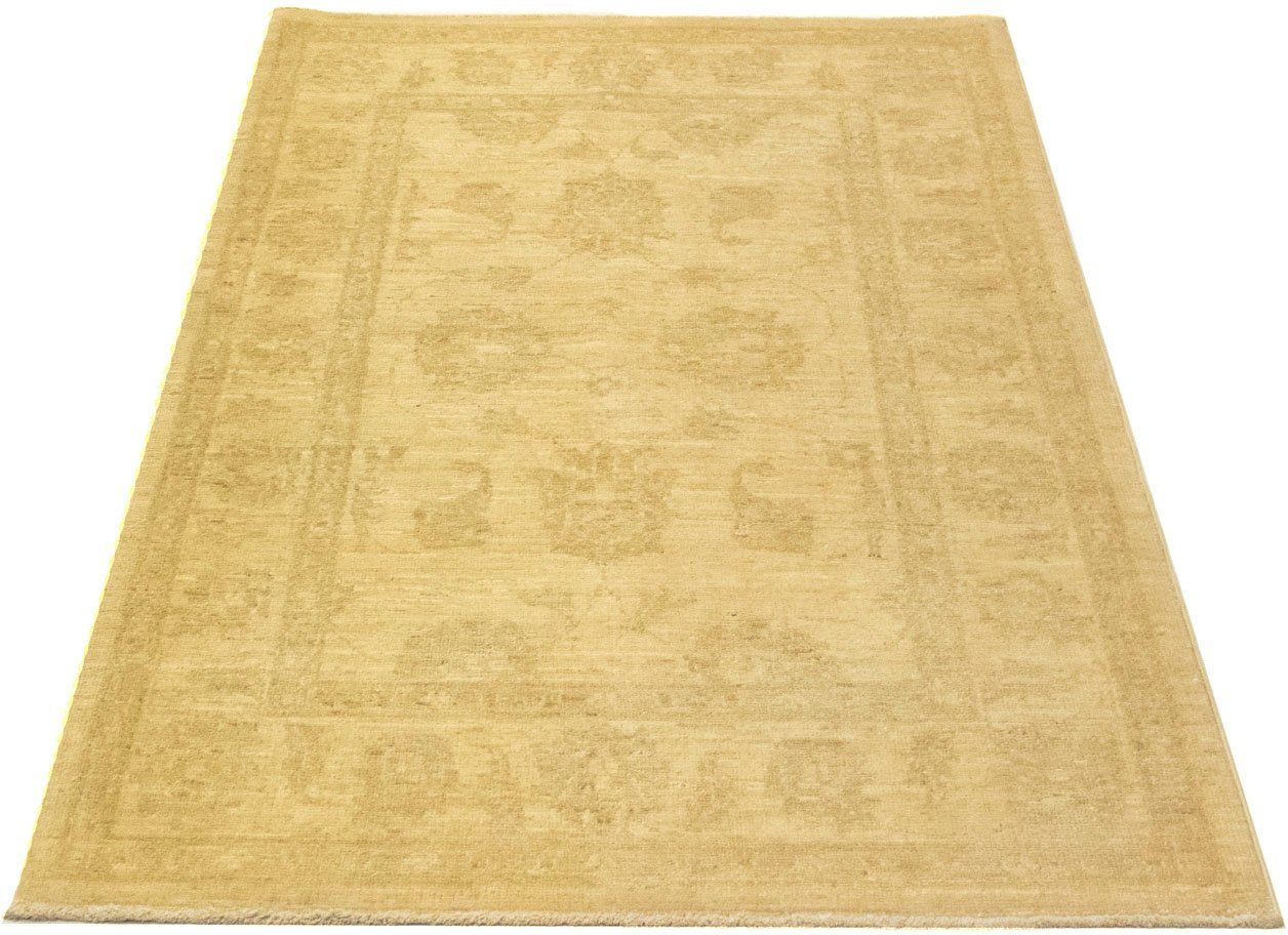 morgenland wollen kleed farahan vloerkleed met de hand geknoopt beige beige