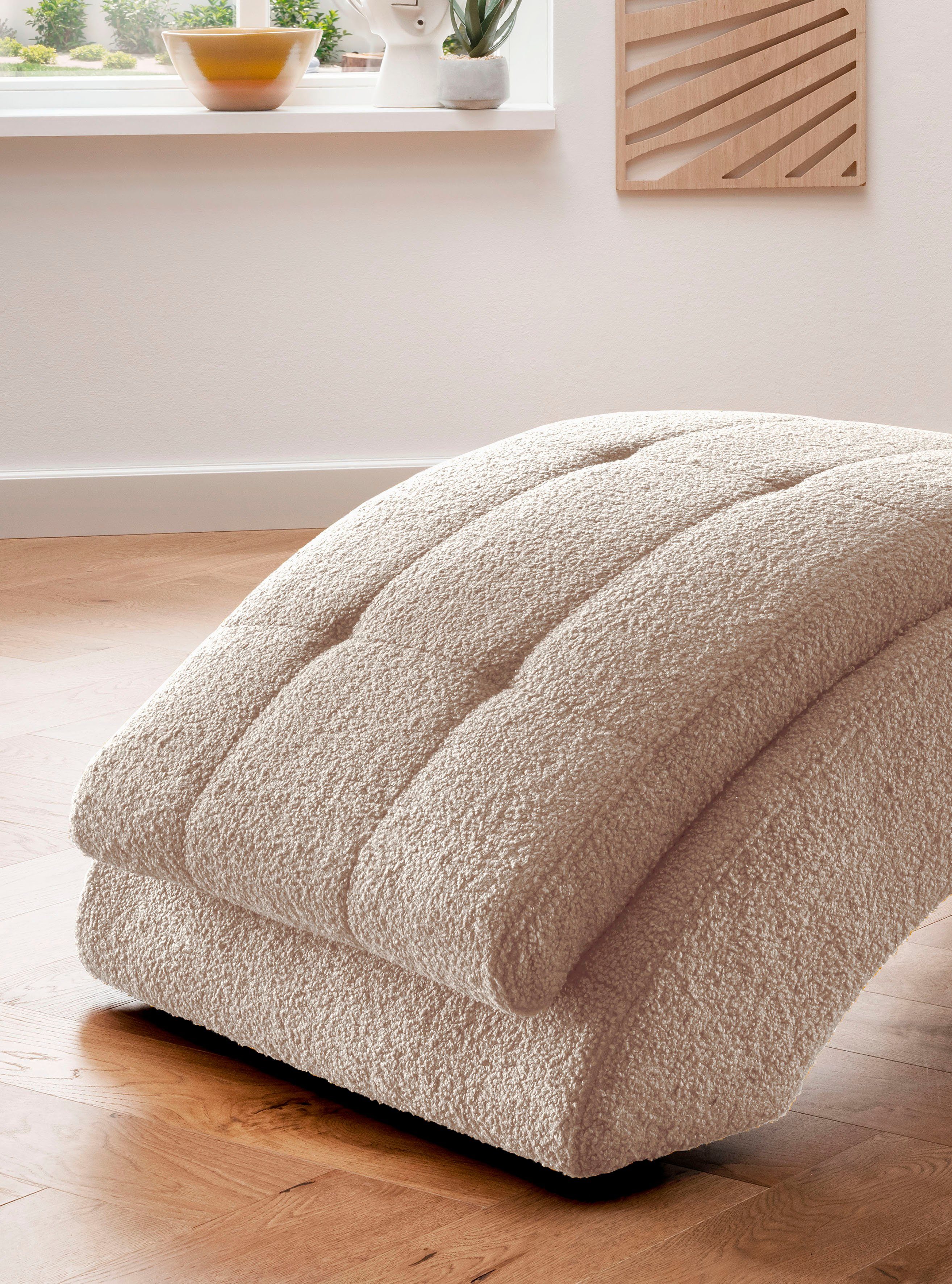 Home affaire Relaxstoel Vengo2 met hoofdkussen, matten-look op romp