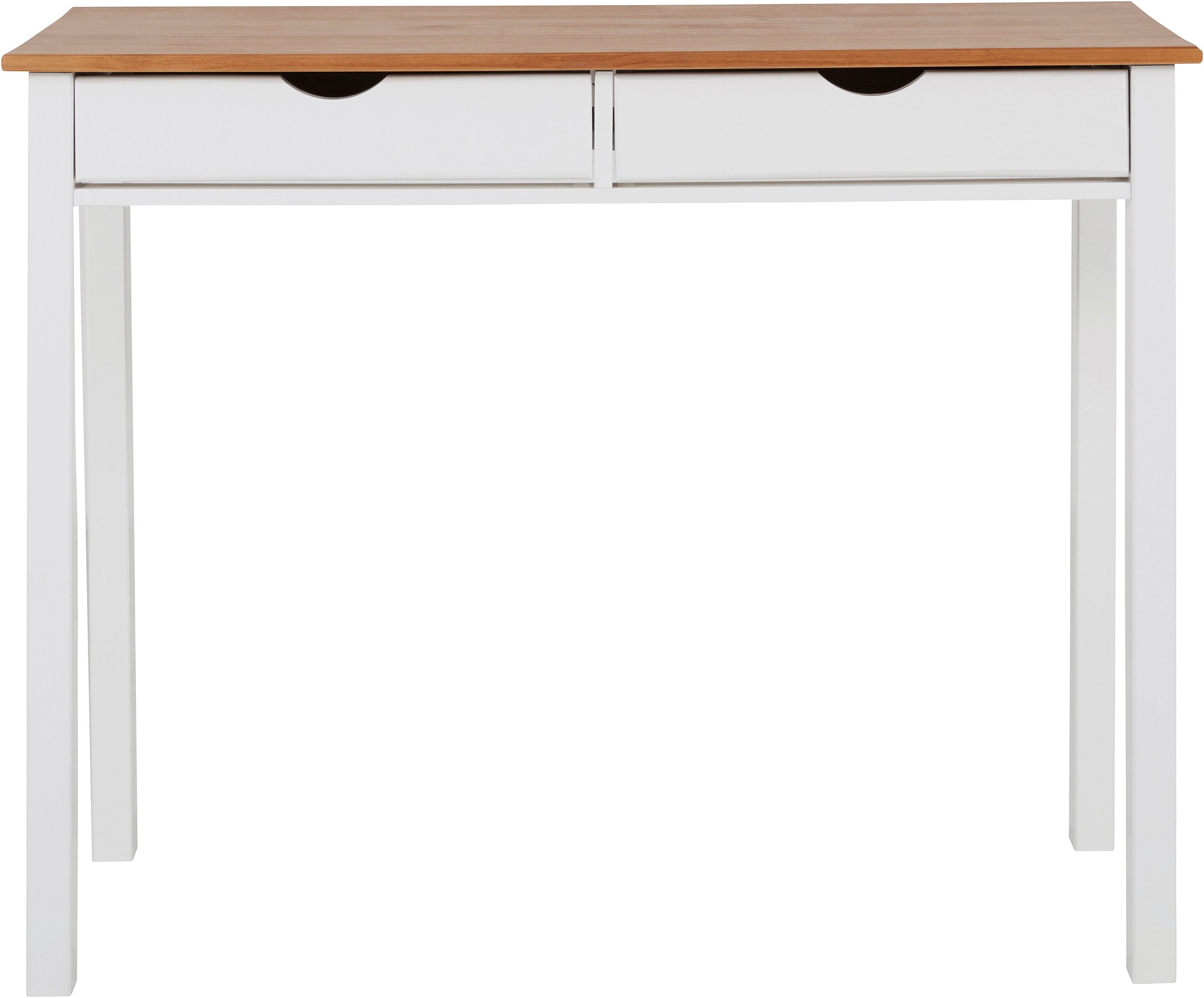 INOSIGN Bureau Gava Grenenhout, verzonken grepen, verschillende kleurvarianten, breedte 100 cm