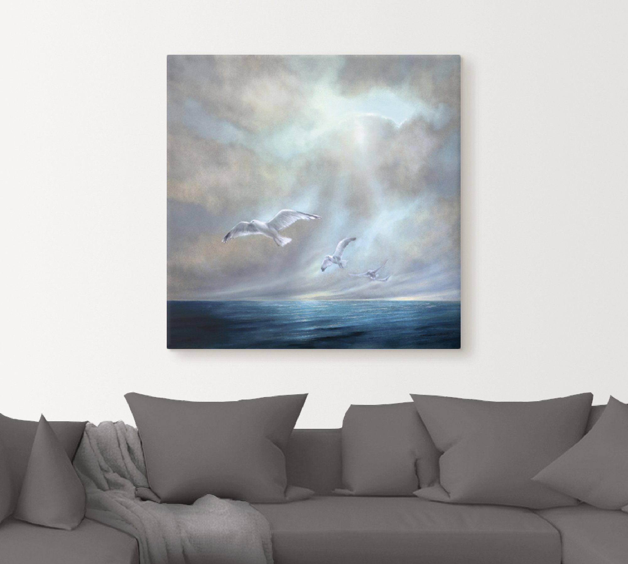 Artland Artprint Vrij zijn als artprint op linnen, muursticker in verschillende maten