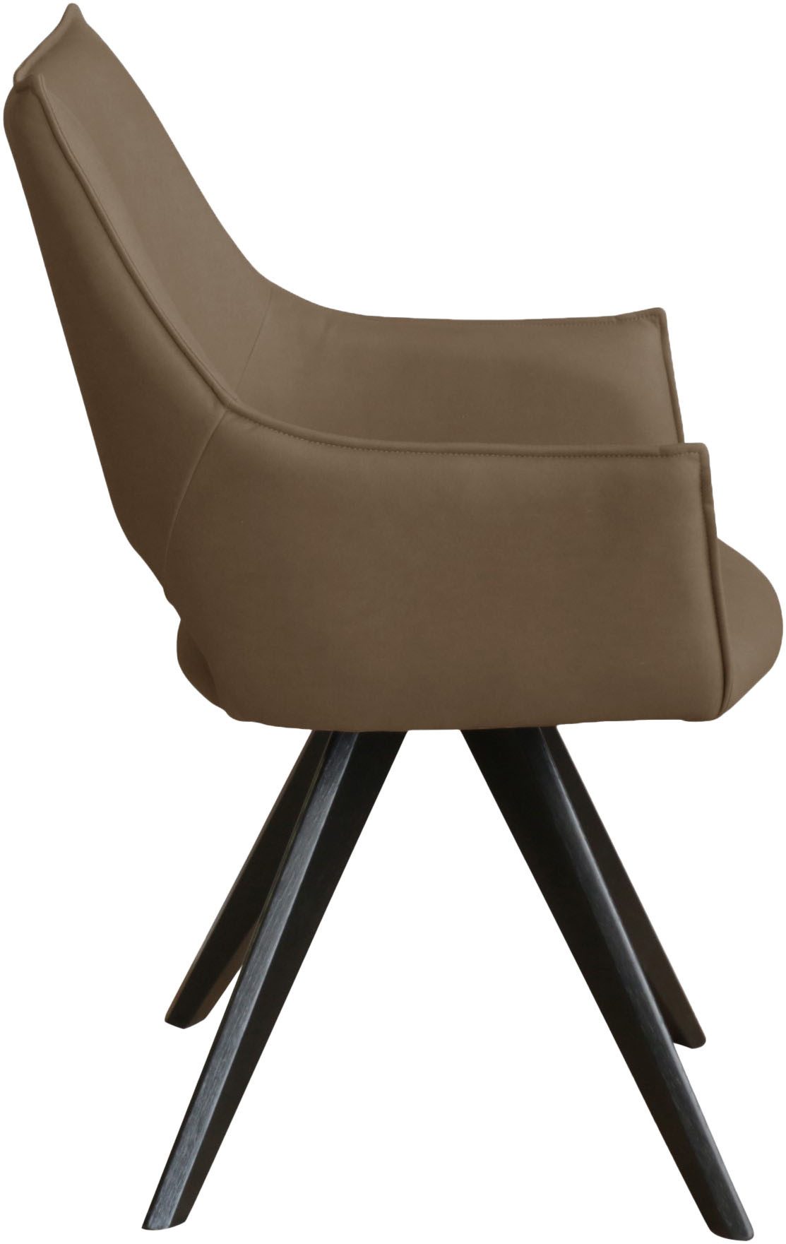 Home affaire Stoel met armleuningen Odin Moderne stoel met bekleding