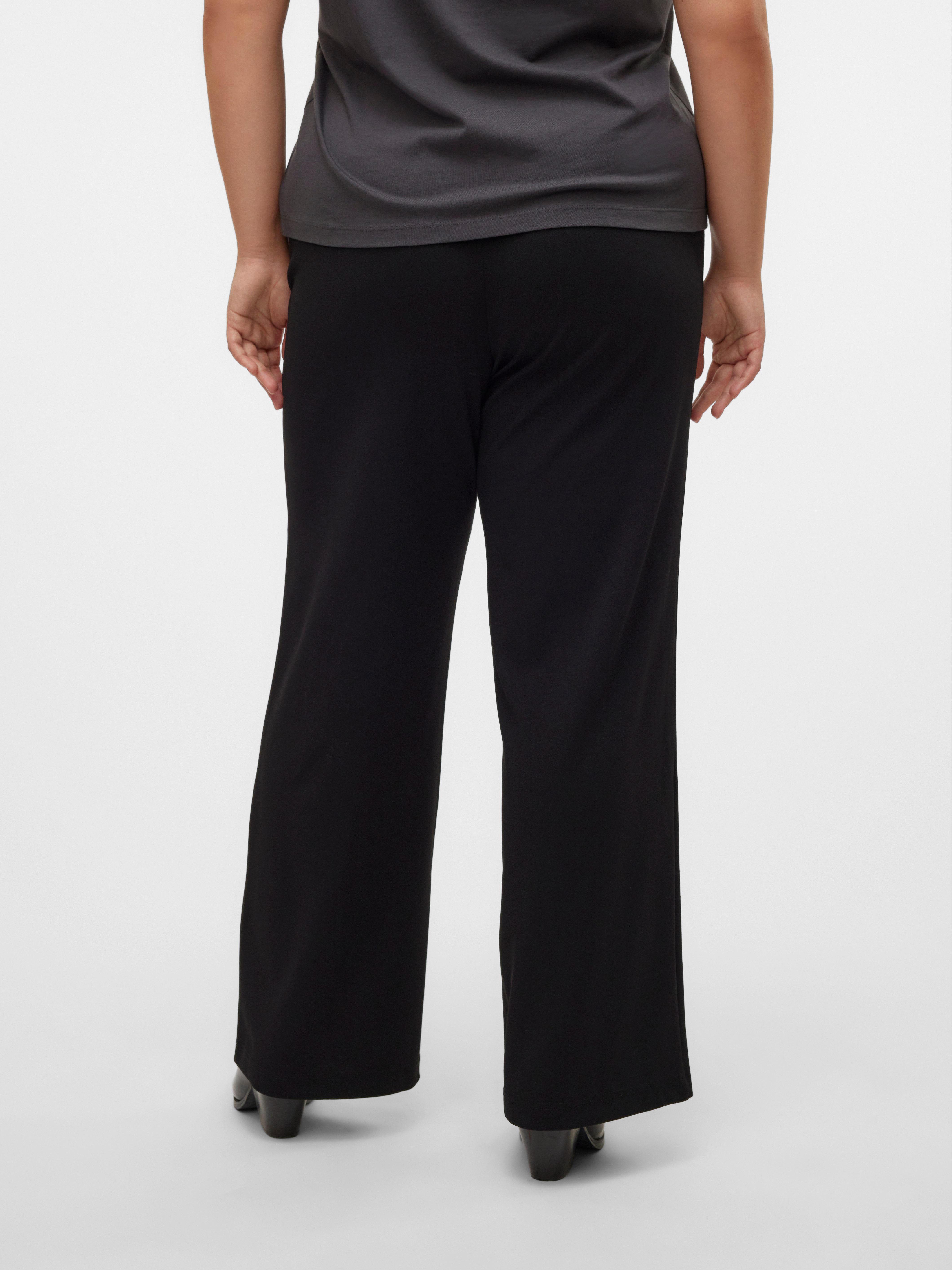 Vero Moda Curve Legging met hoge taille VMCBECKY HW WIDE PULL ON PANT NOOS CUR