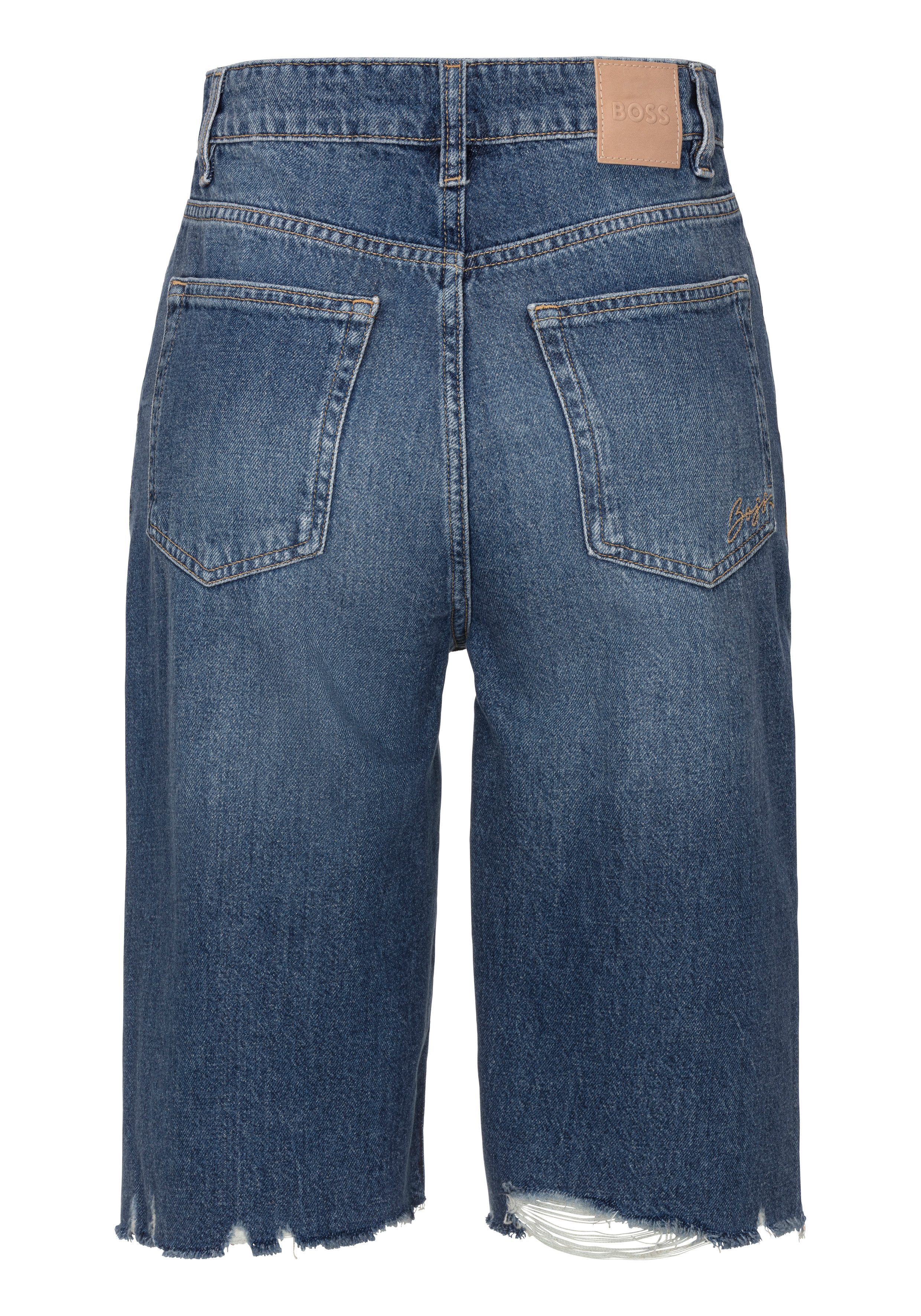 Boss Orange Short met logoborduurwerk achter
