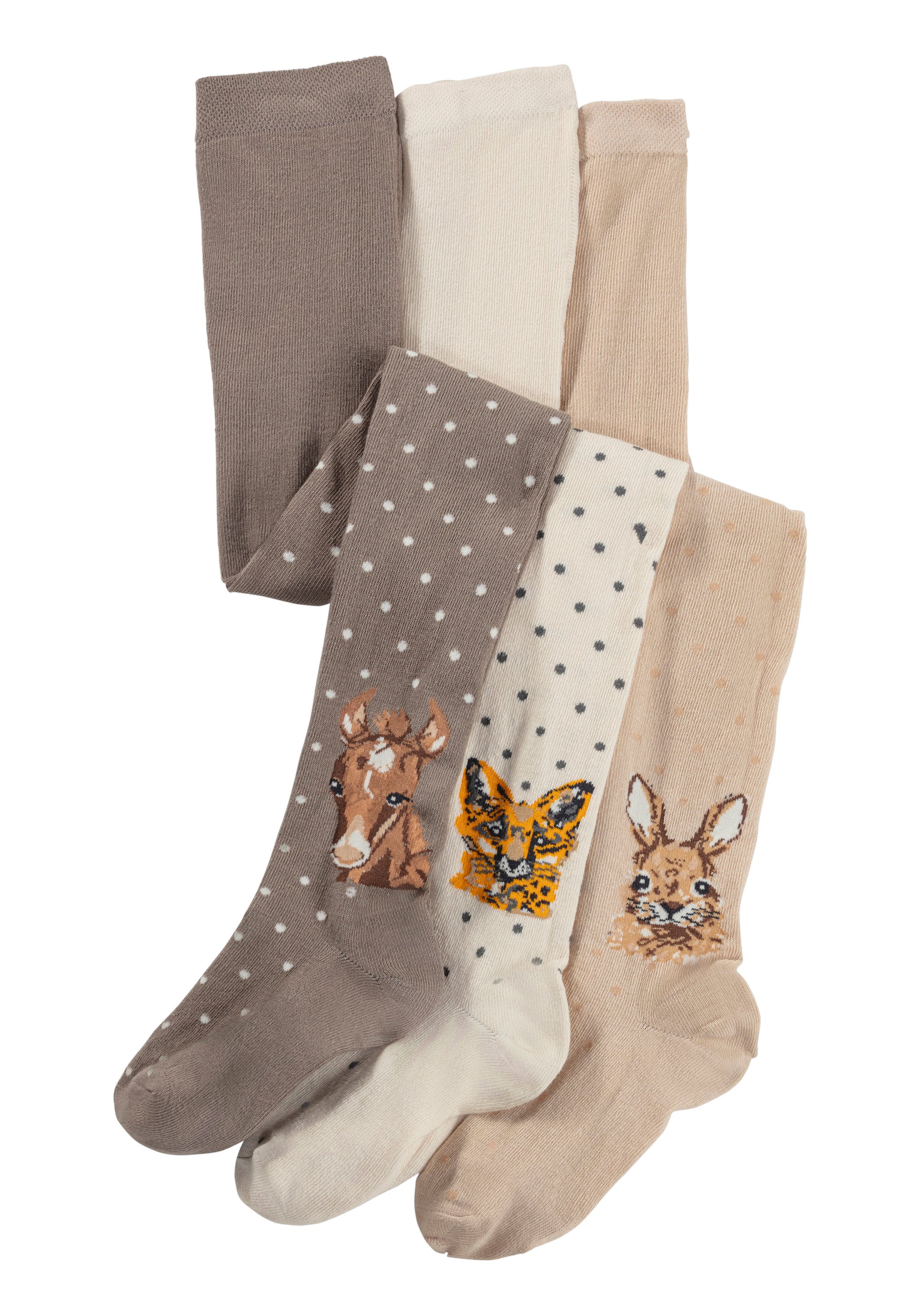 H.I.S Maillot met dierenmotieven (set 3 stuks)