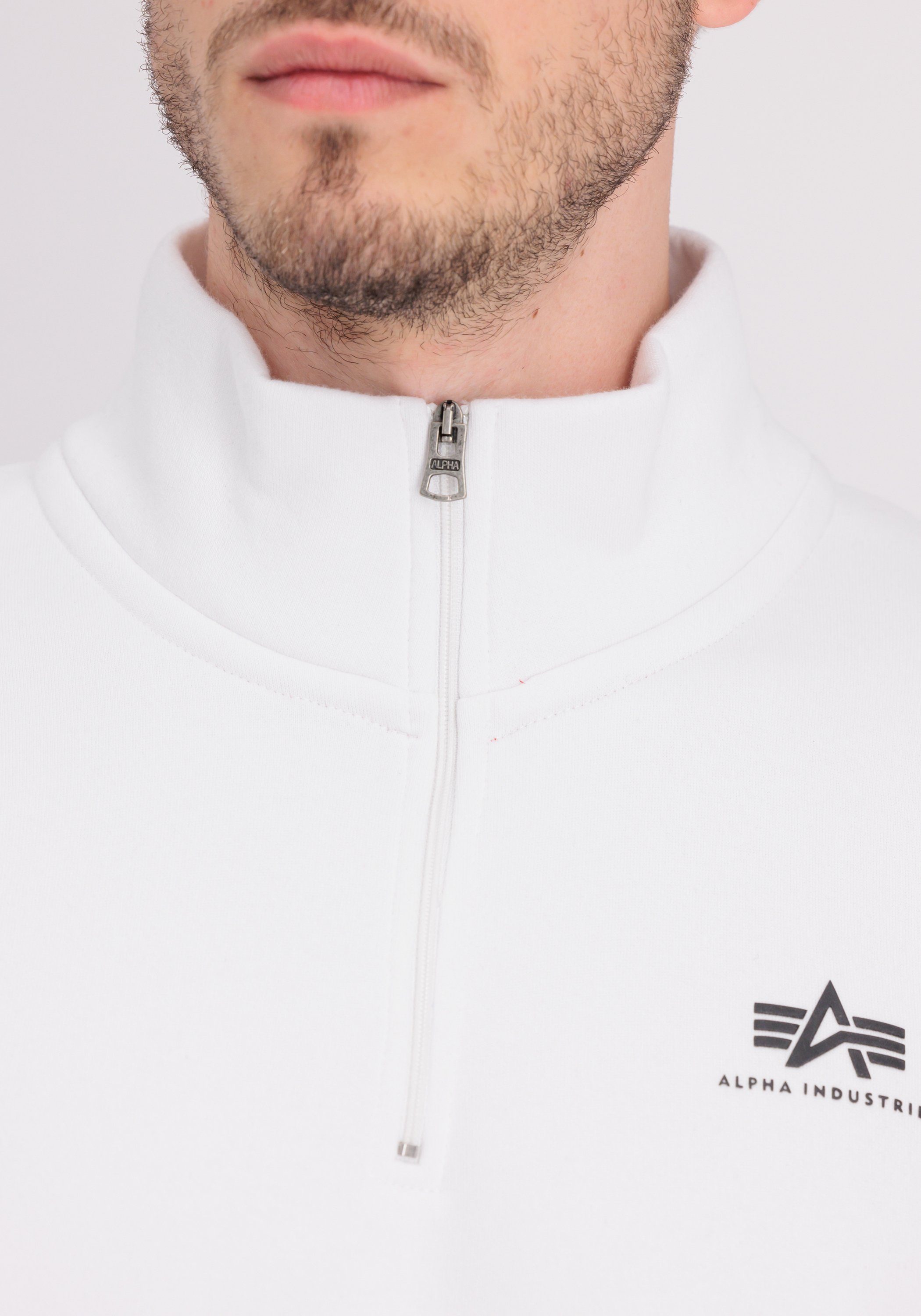 Alpha Industries Sweater Alpha Industries Men - Sweatshirts Half Zip Sweater SL