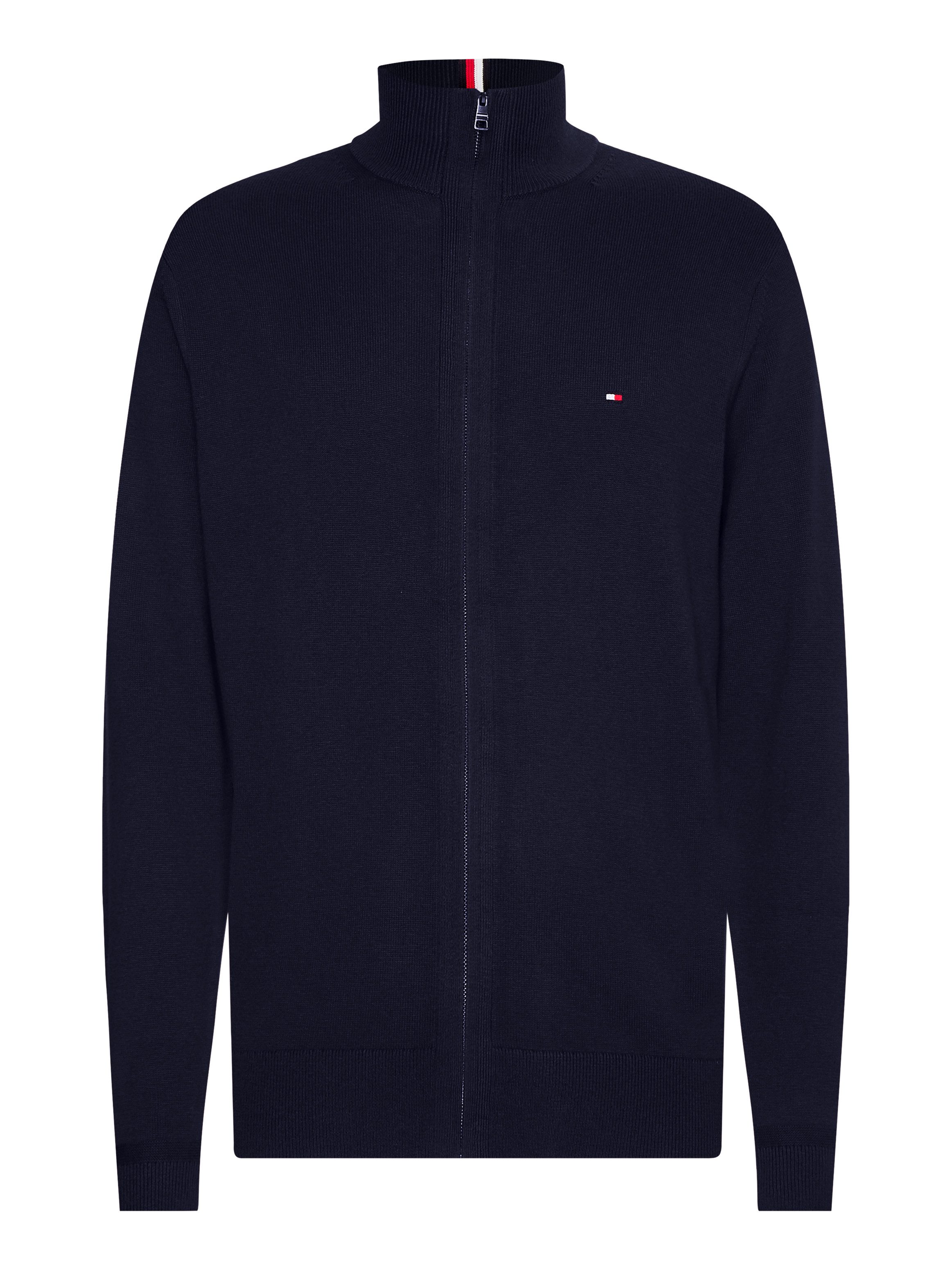 Tommy Hilfiger Cardigan BT-PIMA ORG CTN CASHMERE ZTHRU-B