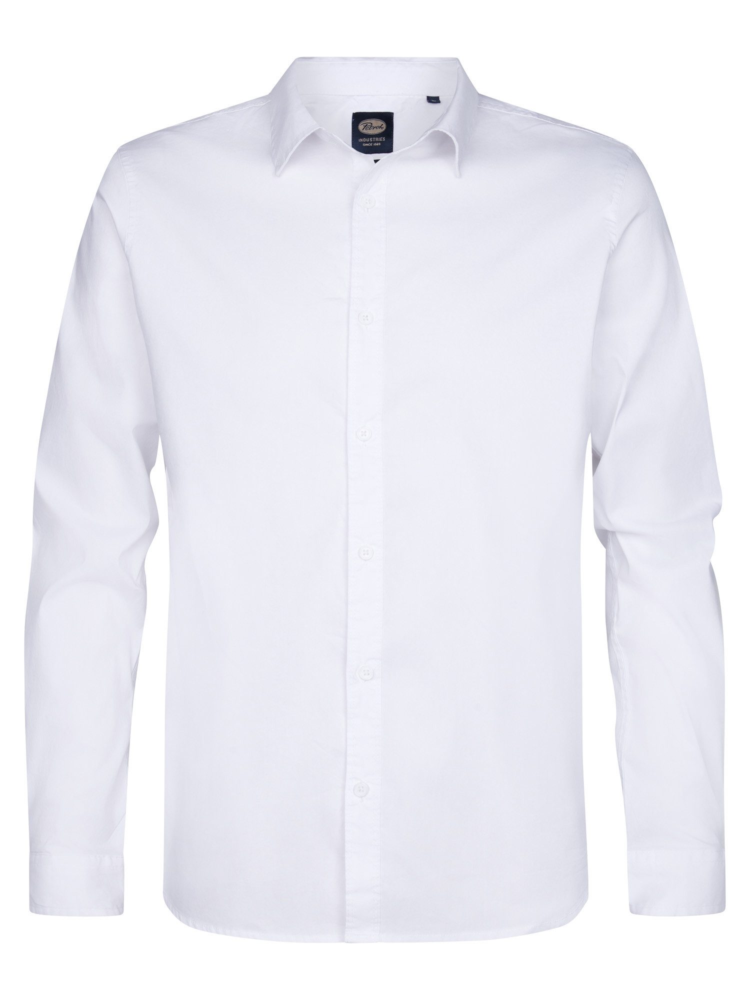 Petrol Industries Shirt met lange mouwen met button-downkraag