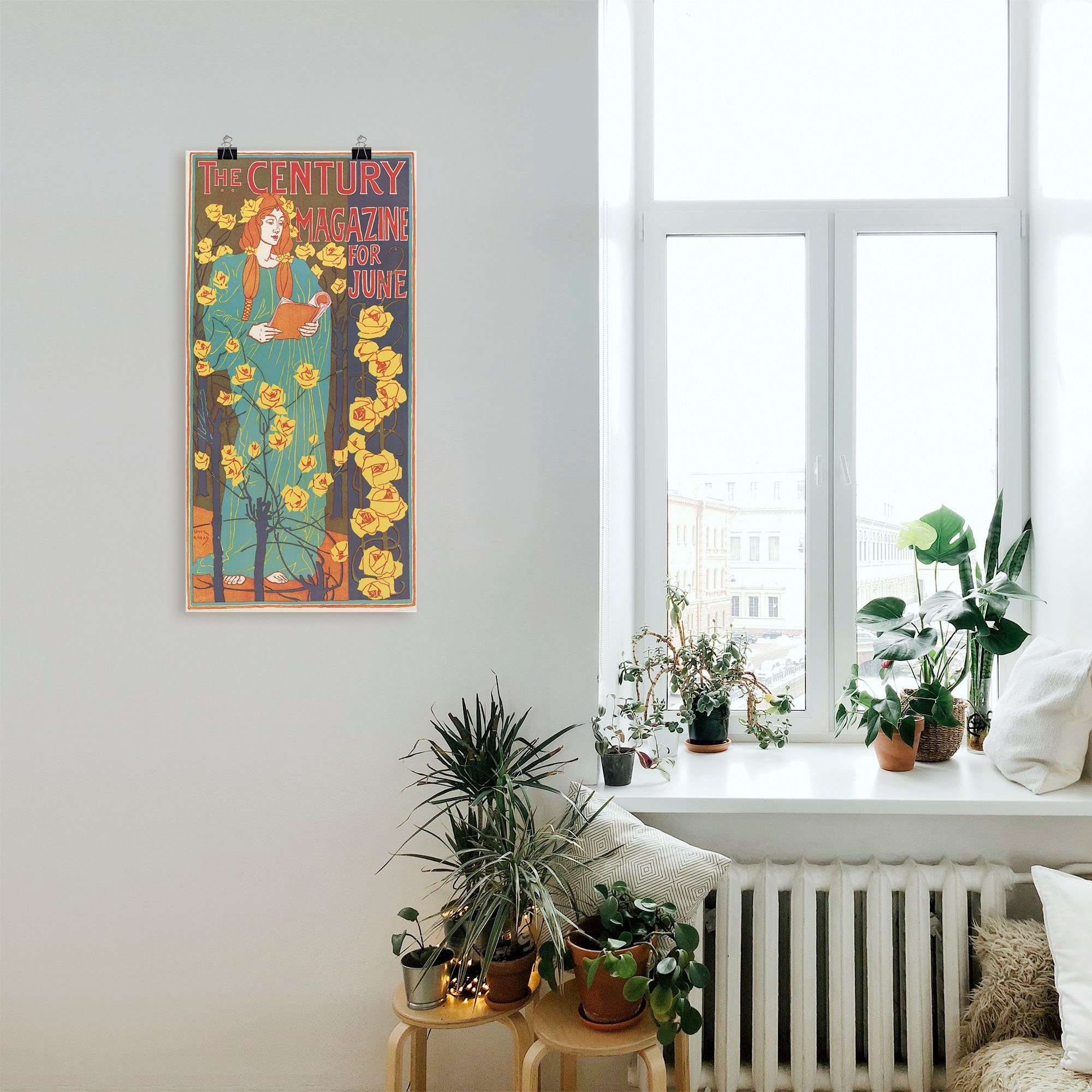 Artland Artprint The Century Magazine: June als poster, muursticker in verschillende maten