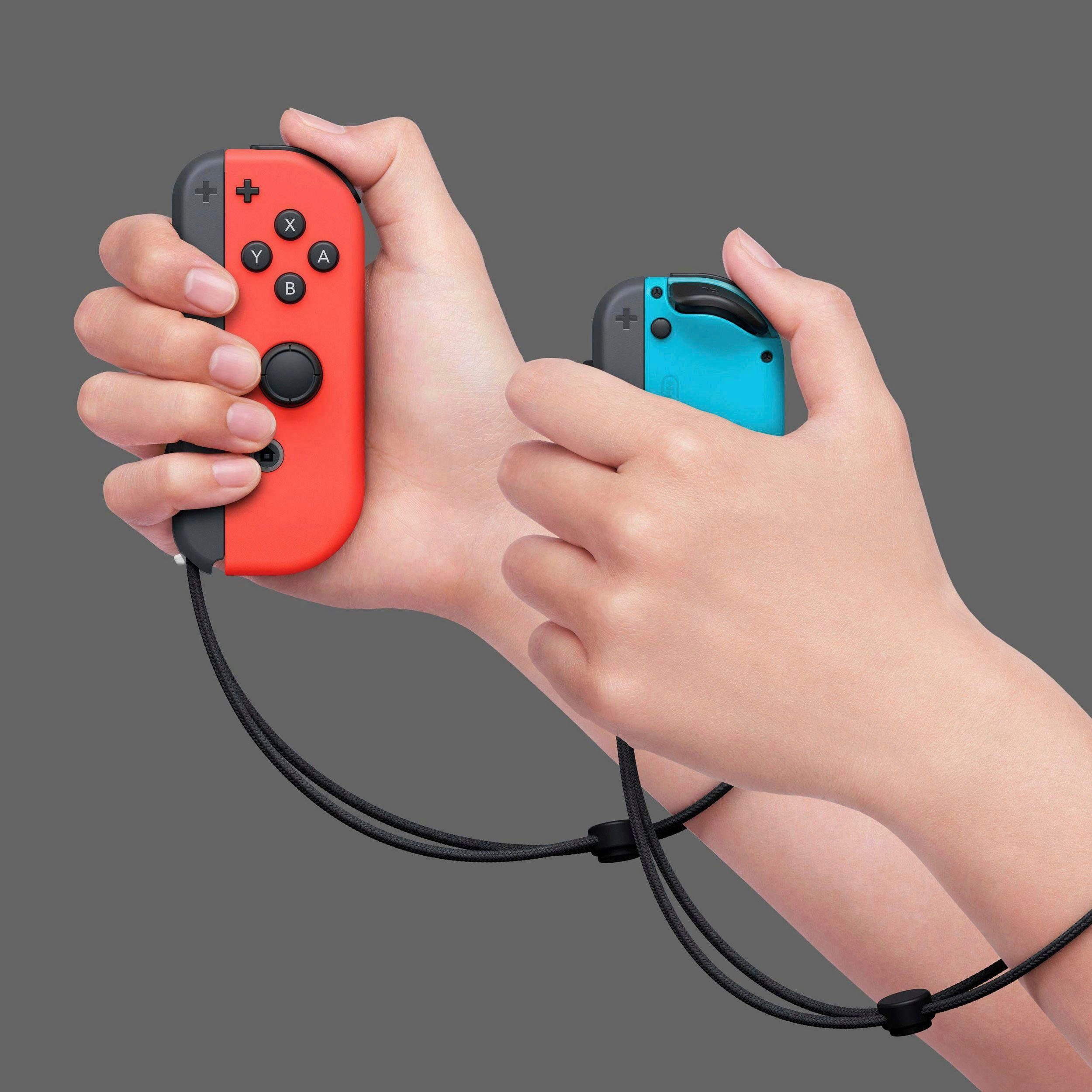 Nintendo Switch Gameconsole Switch neon-rood/neon-blauw