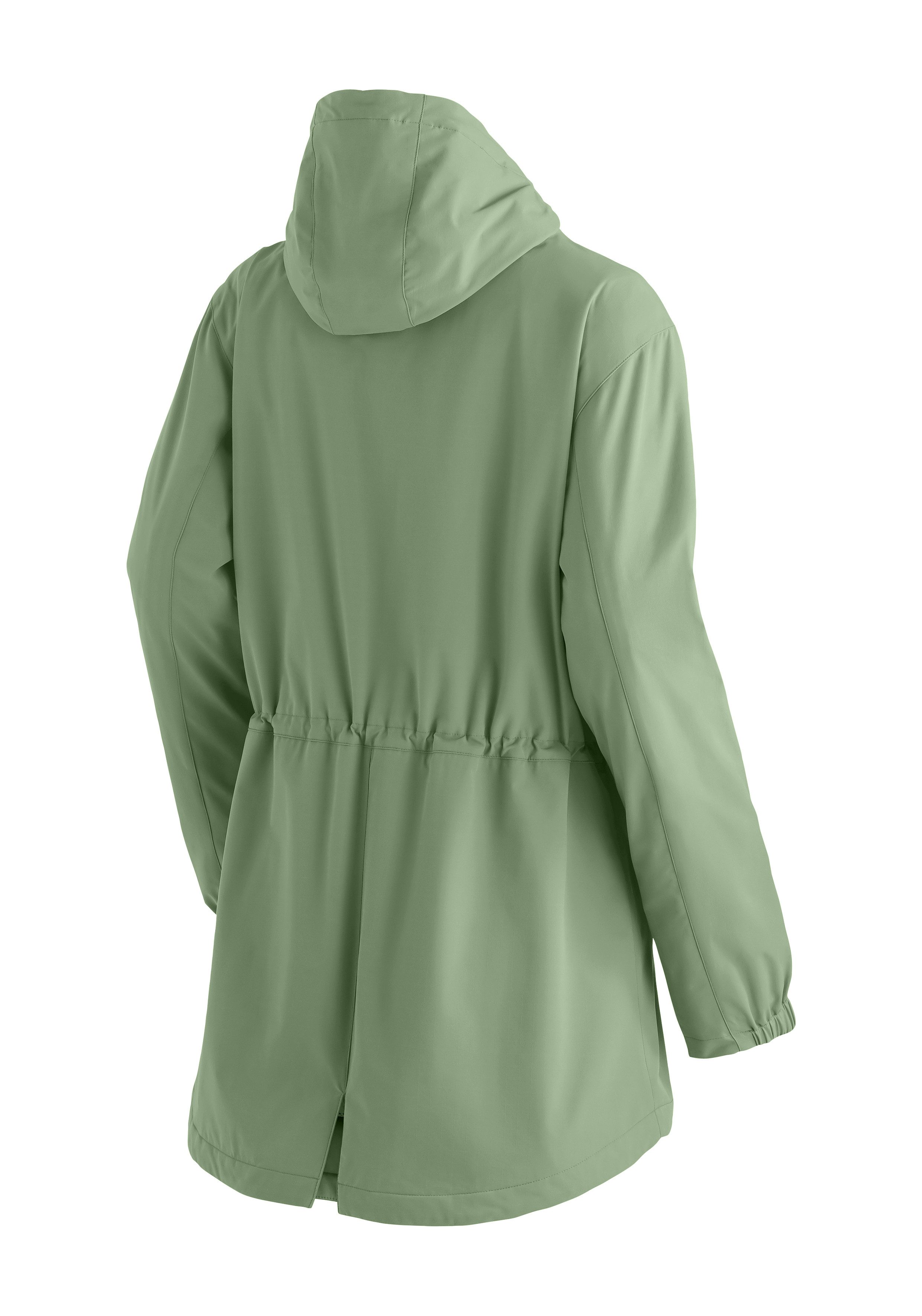 Maier Sports Parka ArorA Loop W Dames jacke waterdicht, outdoorjacke, 3 buitenzakken + binnenzak