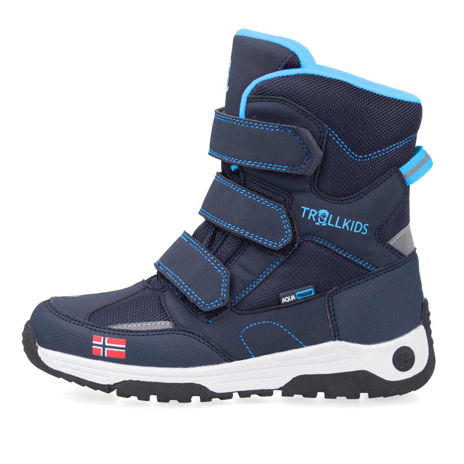 TROLLKIDS Klittenbandlaarzen Lofoten Winter