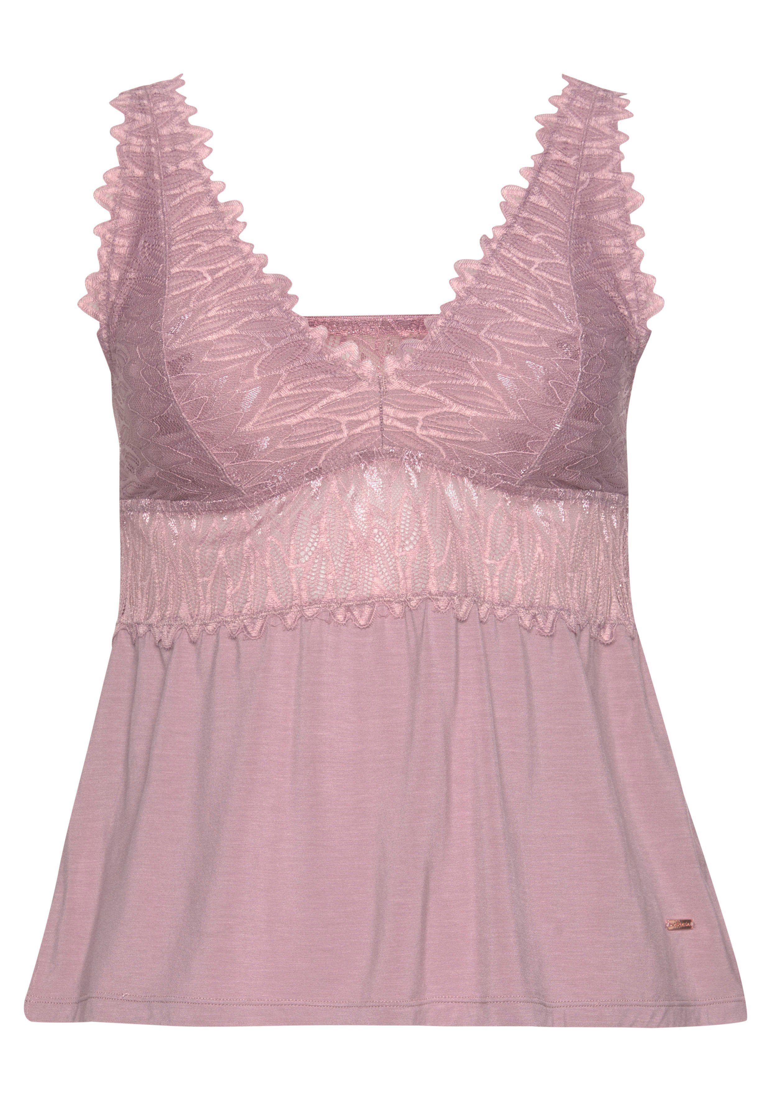 Lascana Kanten top met kanten details