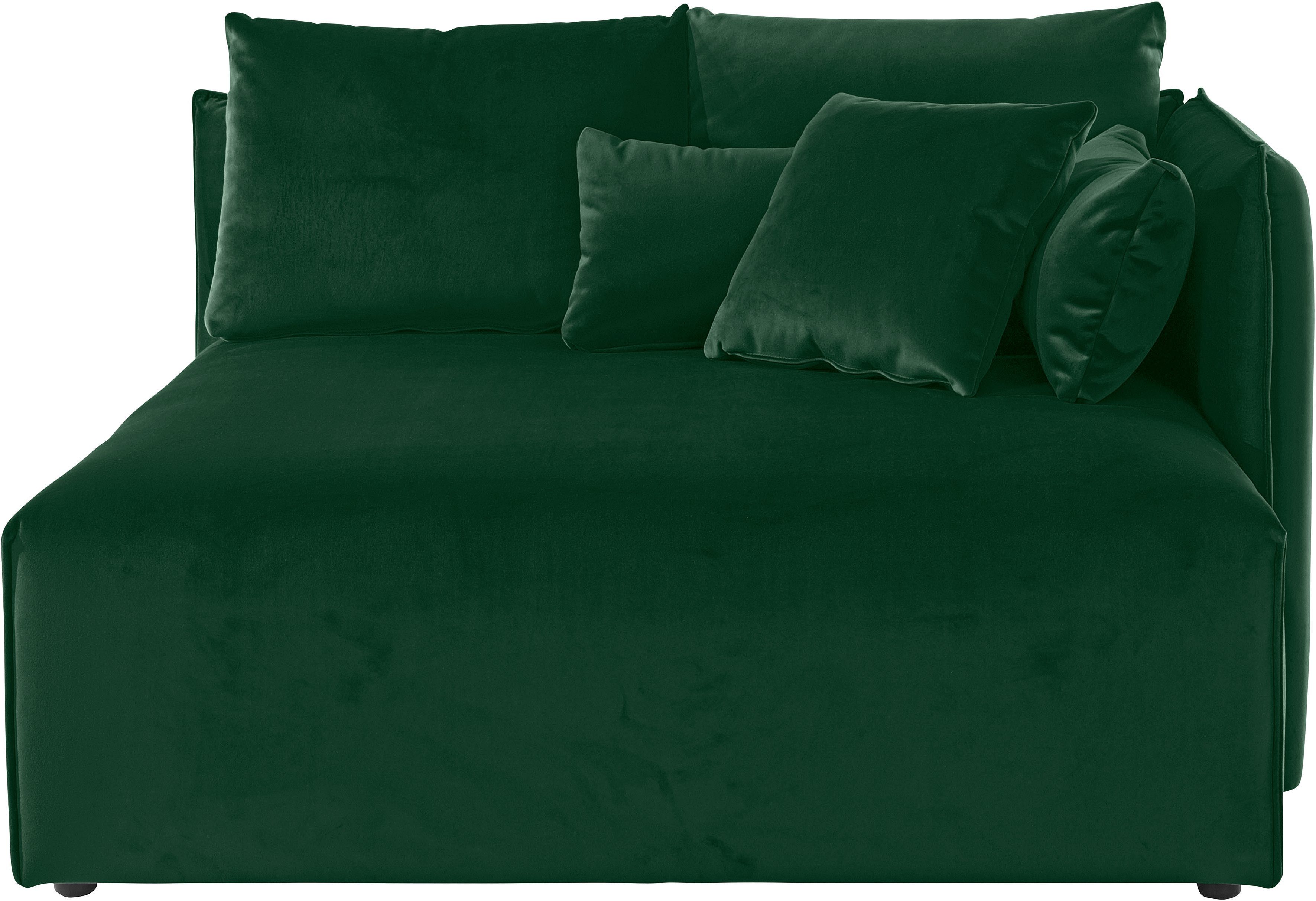 andas Ottomane Nöre korte lounge-module - zelf samenstellen, breedte 138 cm, diepte 128 cm