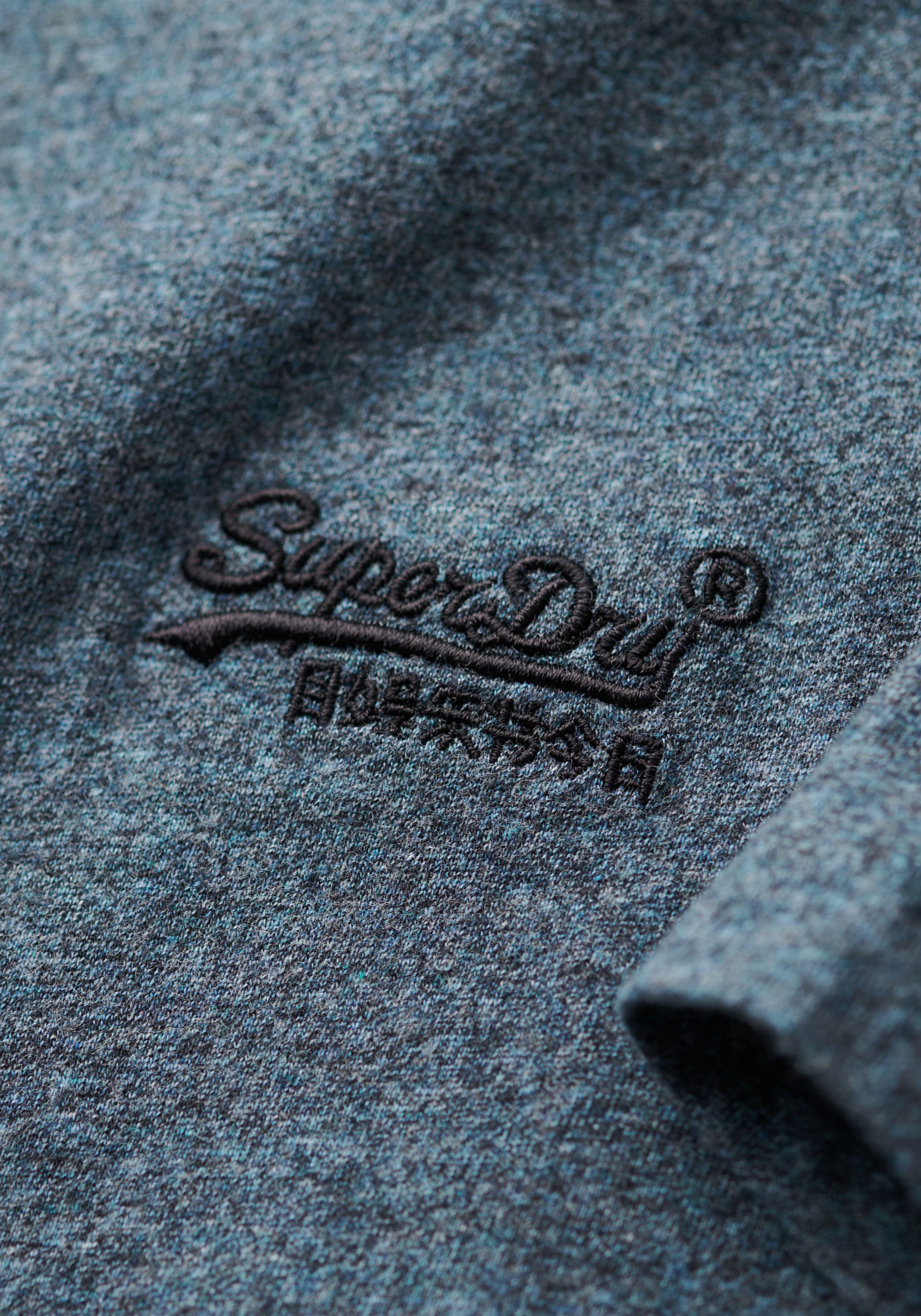 Superdry Shirt met ronde hals ESSENTIAL LOGO EMB TEE