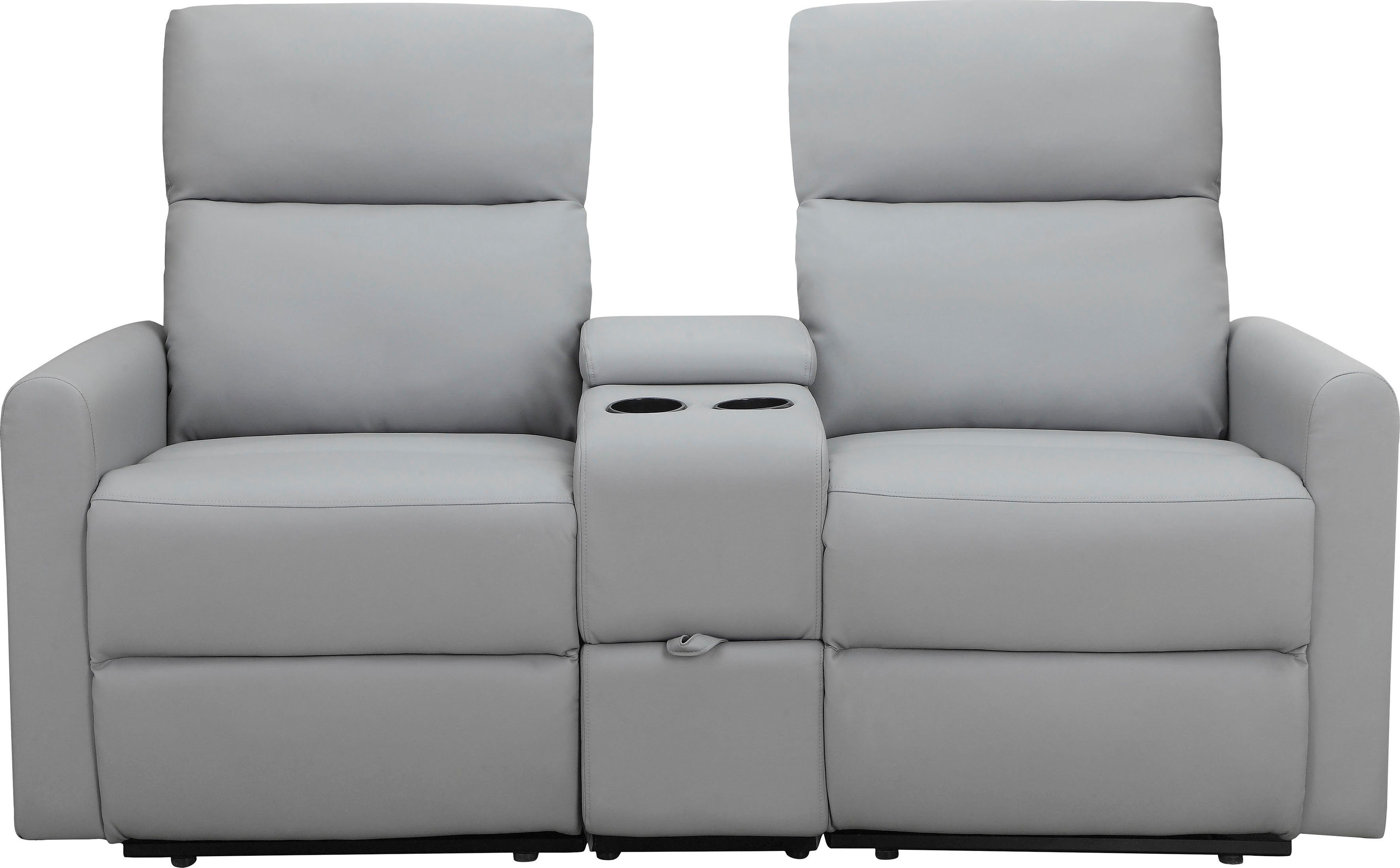 Home affaire 2-zitsbank Daoulas, 2-zits bioscoopbank, TV-fauteuil, multimedia bank