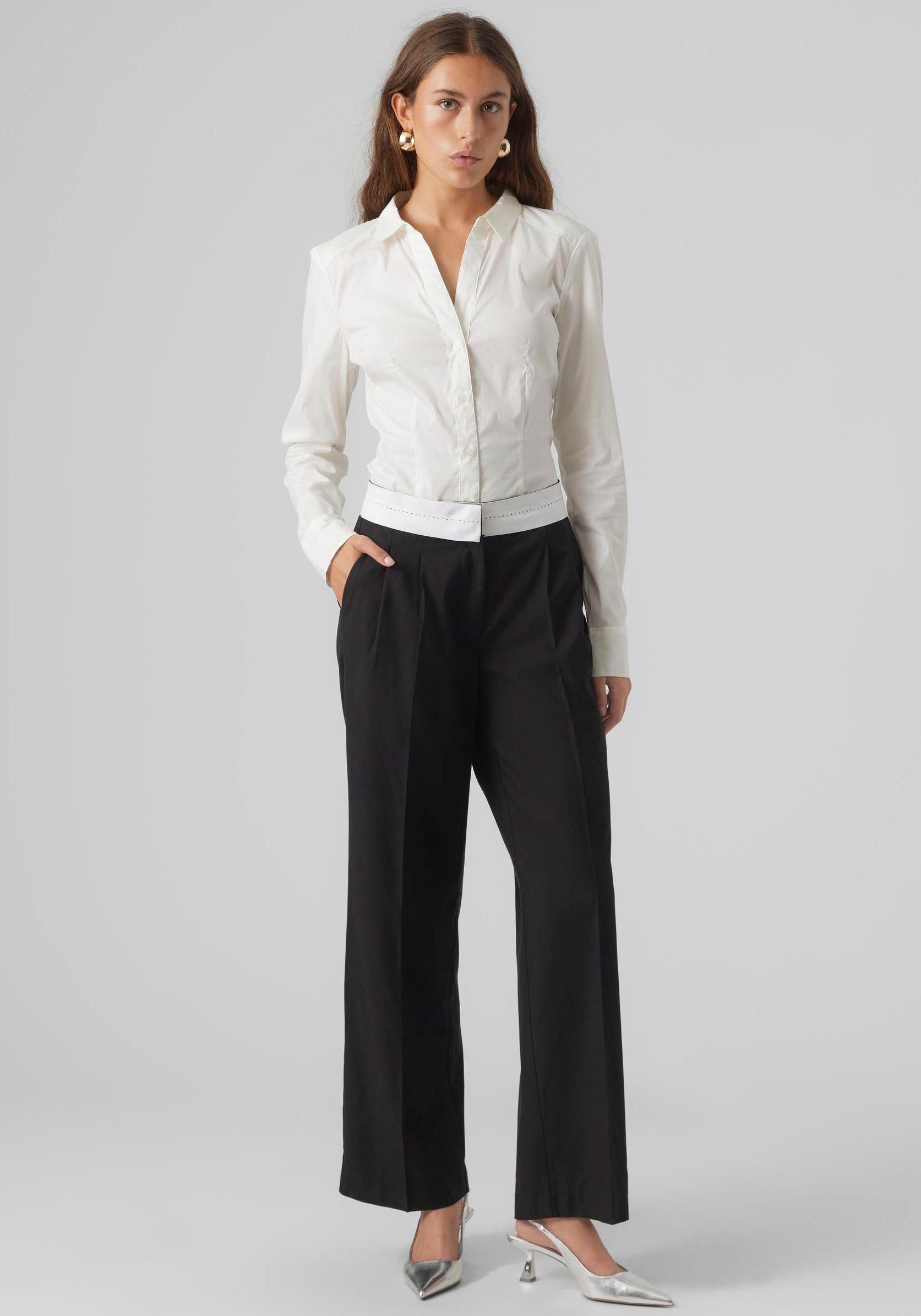 Vero Moda Blousebody VMLADY L/S G-STRING SHIRT WVN NEW NOOS