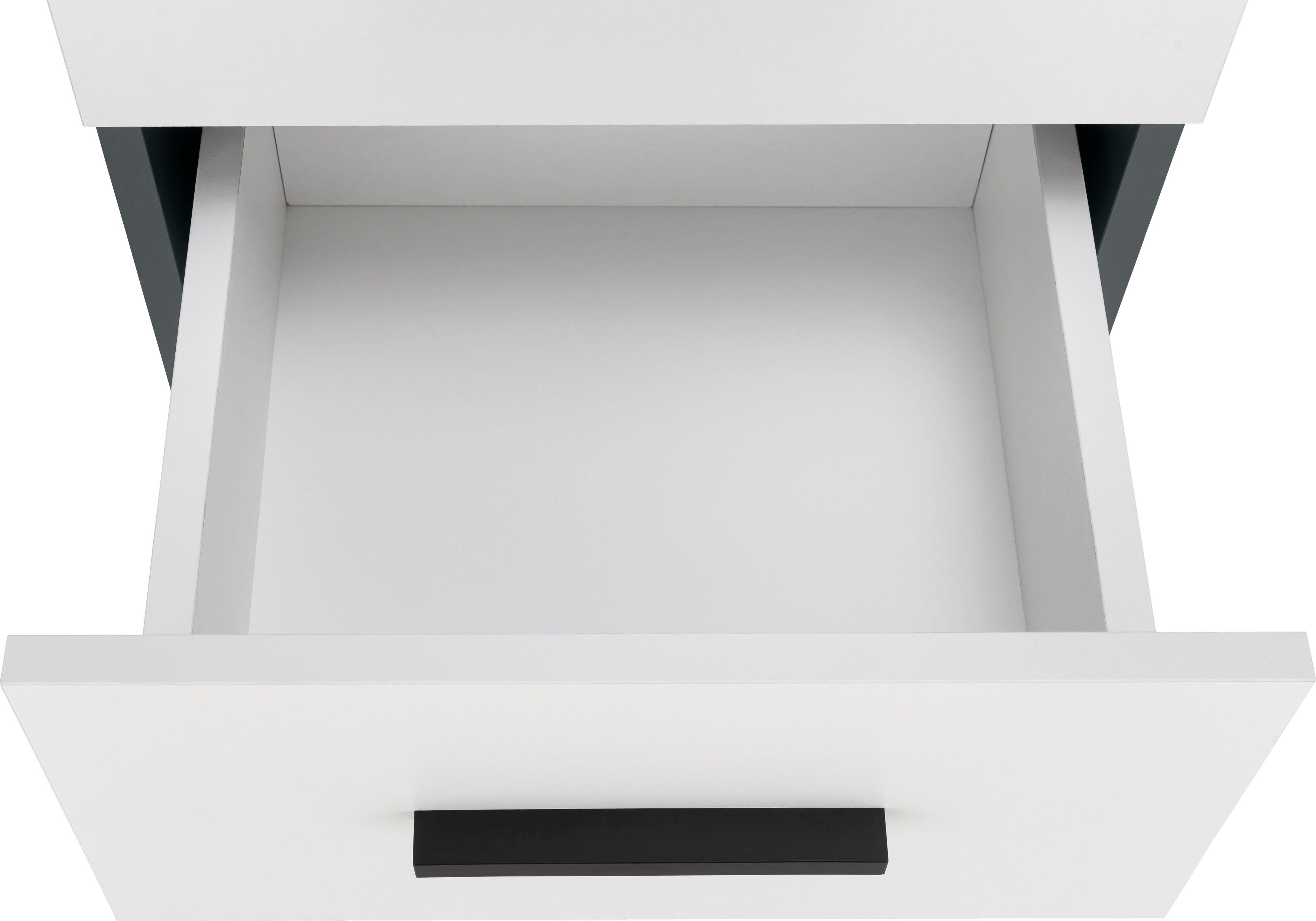 INOSIGN Halfhoge kast Skara verstelbare planken achter elke deur, breedte 38 cm, hoogte 130 cm