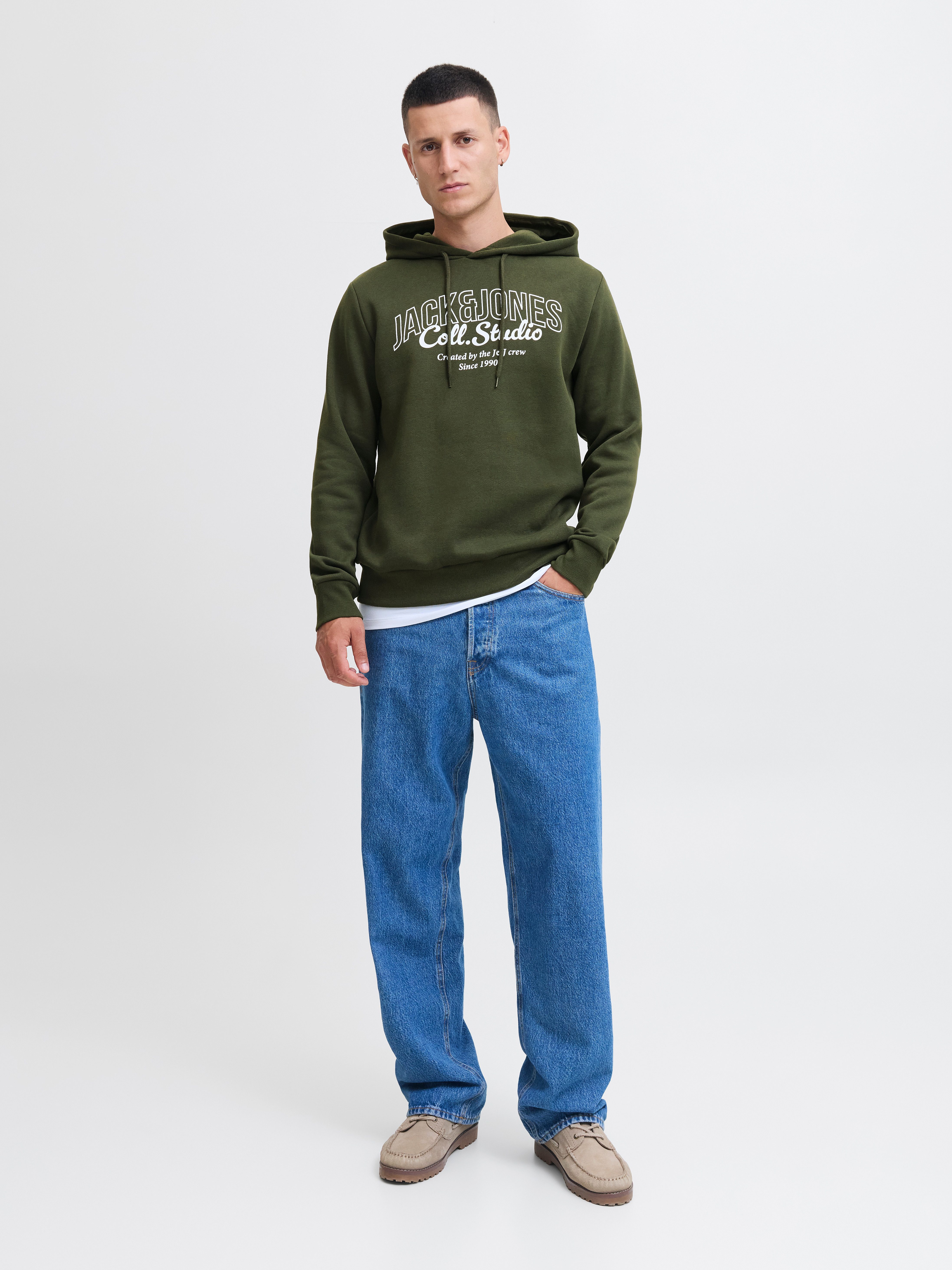 Jack & Jones Hoodie JJMAKOTO SWEAT HOOD