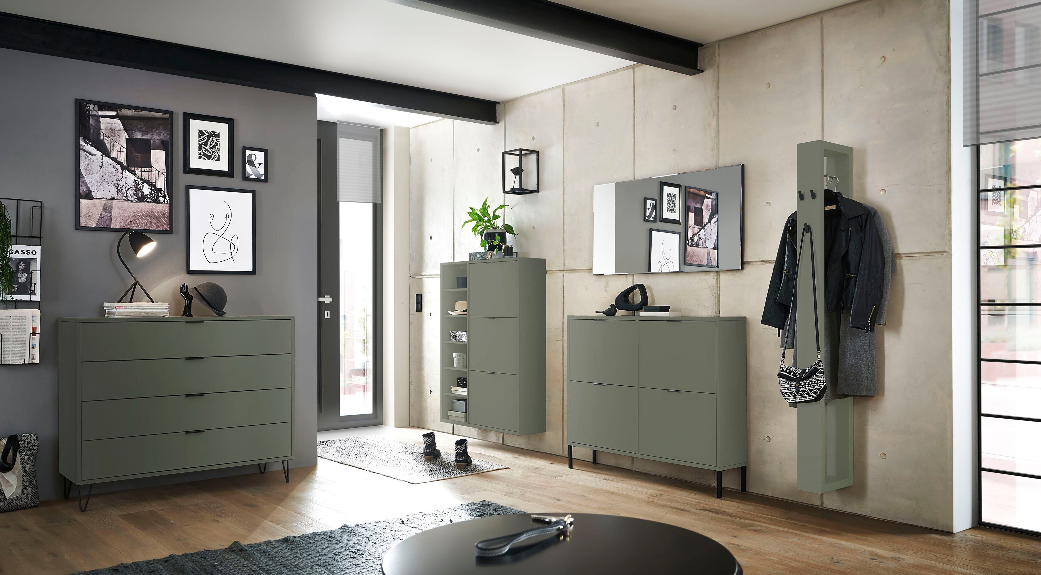 Mäusbacher Schoenenkast Bonnie TOPSELLER! Schoenenkast met vierkant frame