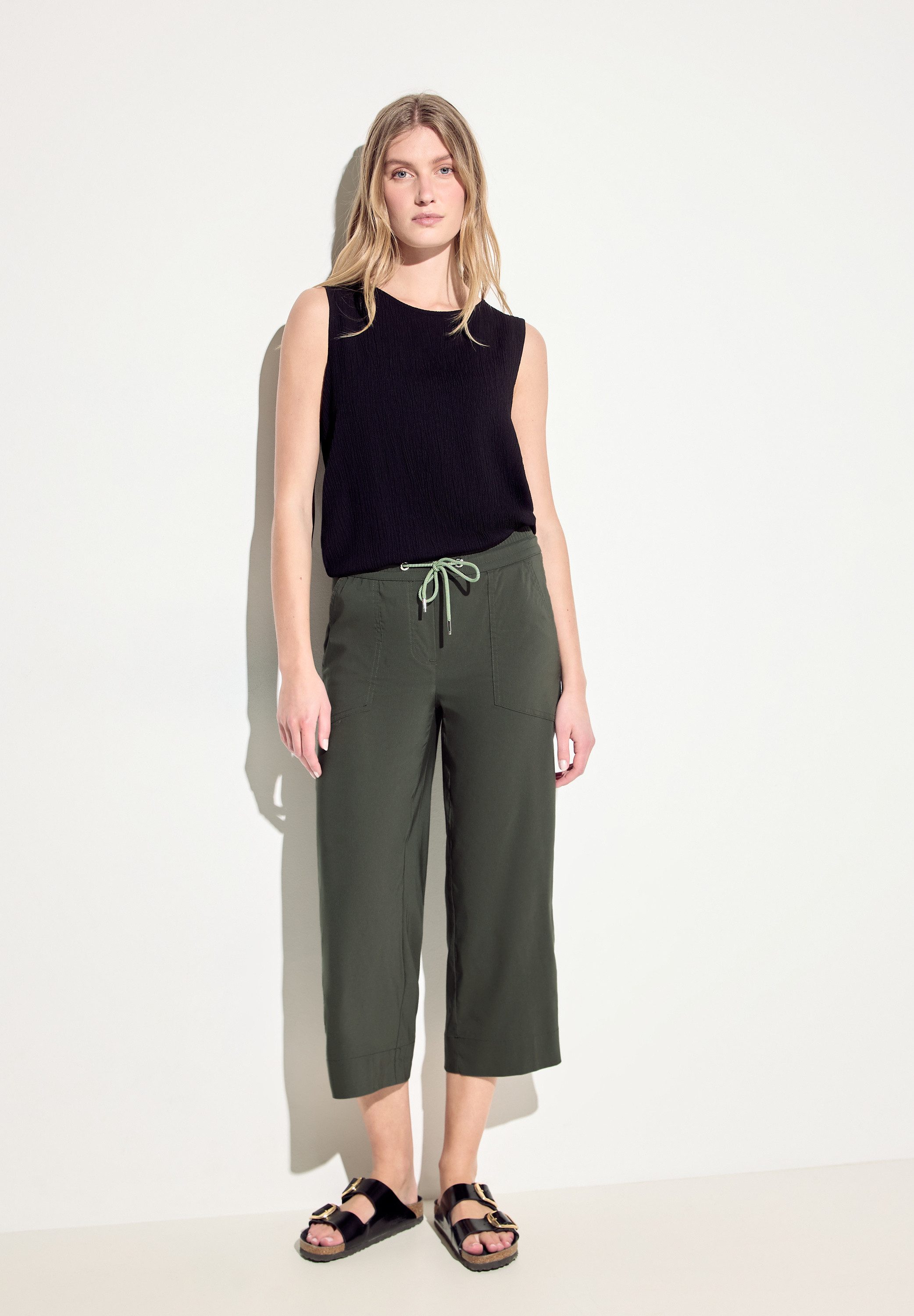 Cecil 3 4 broek Style Neele met zomerstretch