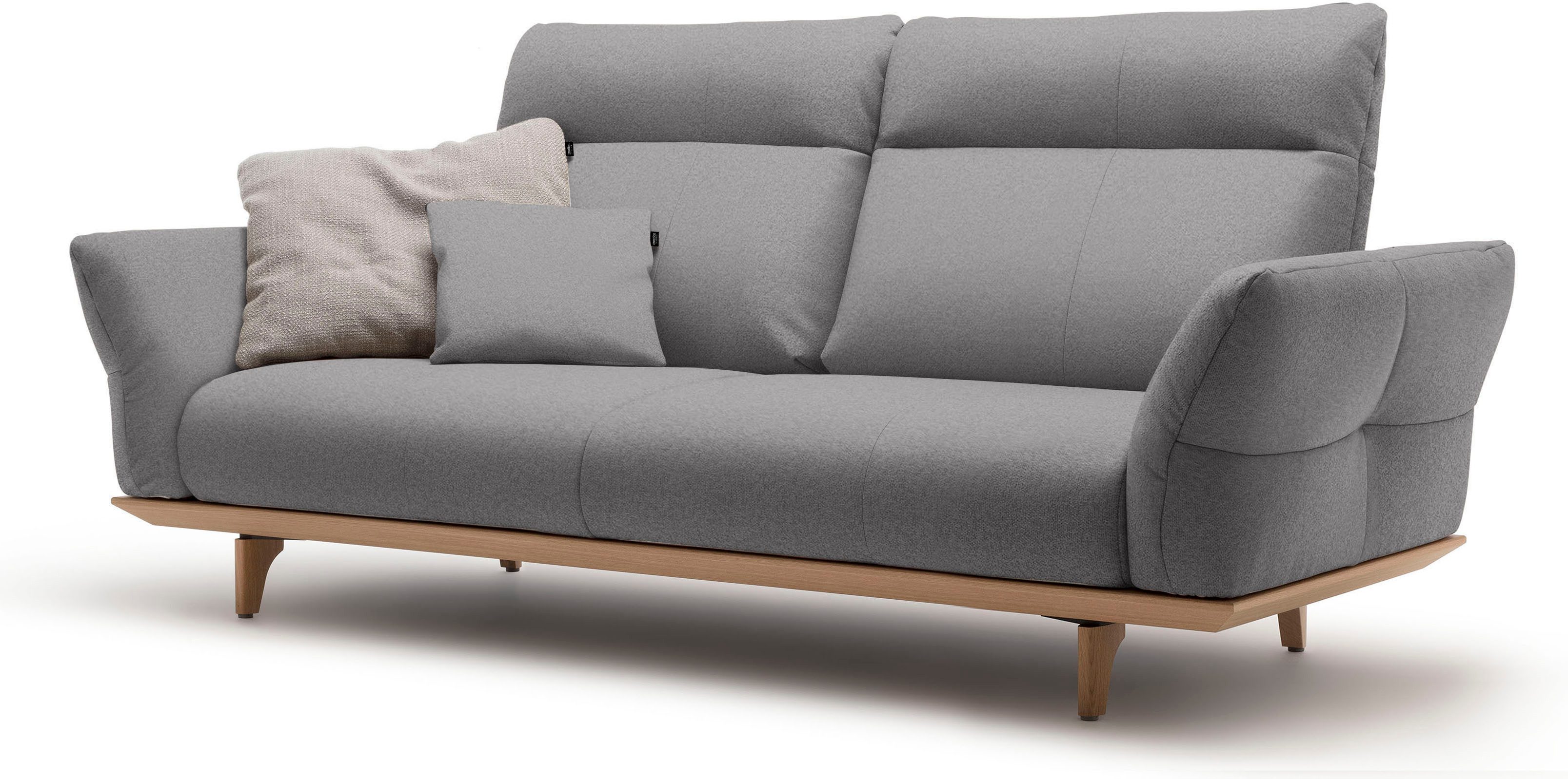Creation BY ROLF BENZ 3-zitsbank CR.460 Onderstel in eiken, poten in natuurlijk eiken, breedte 208 cm