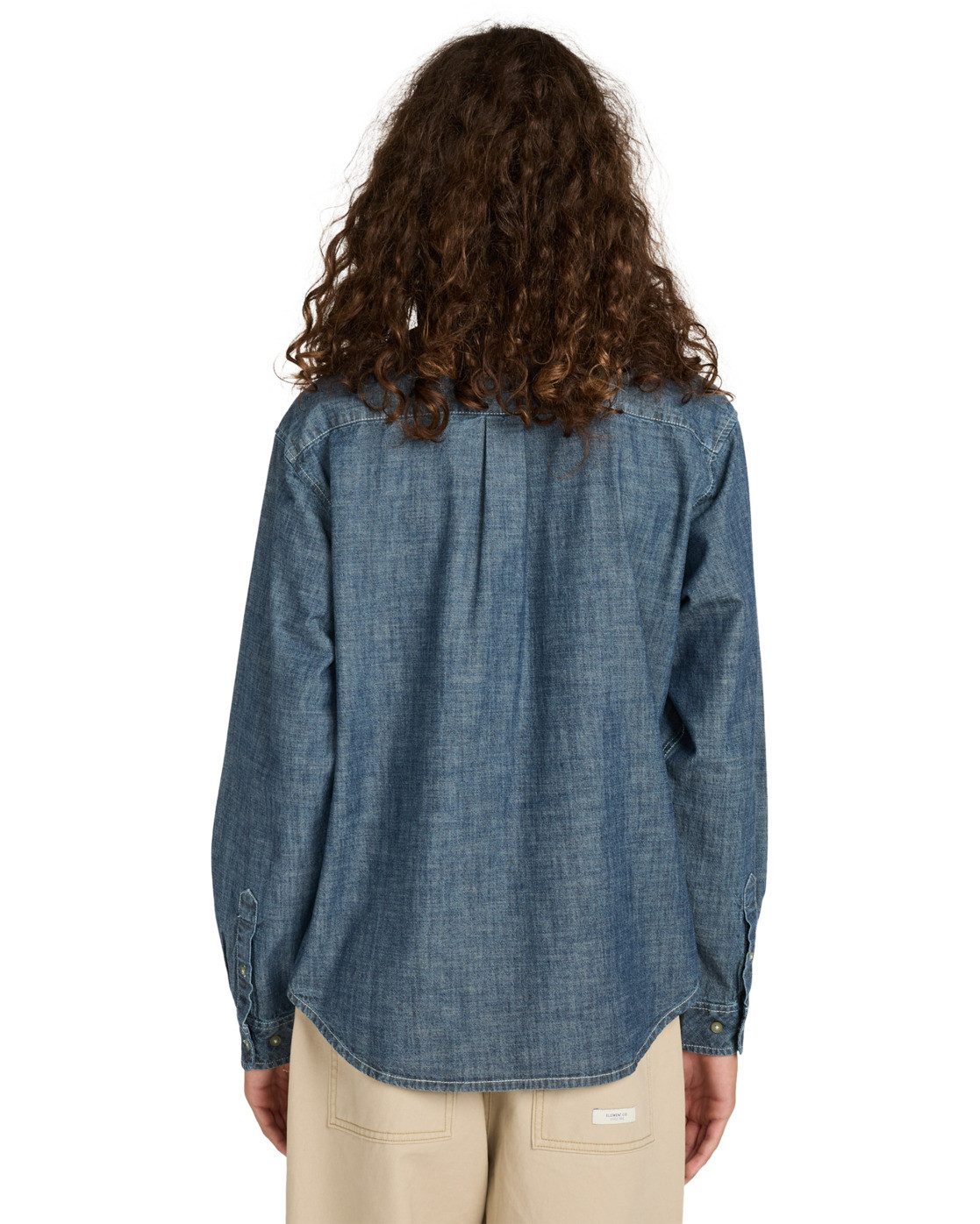 Element Overhemd met lange mouwen Button Down Regular Chambray