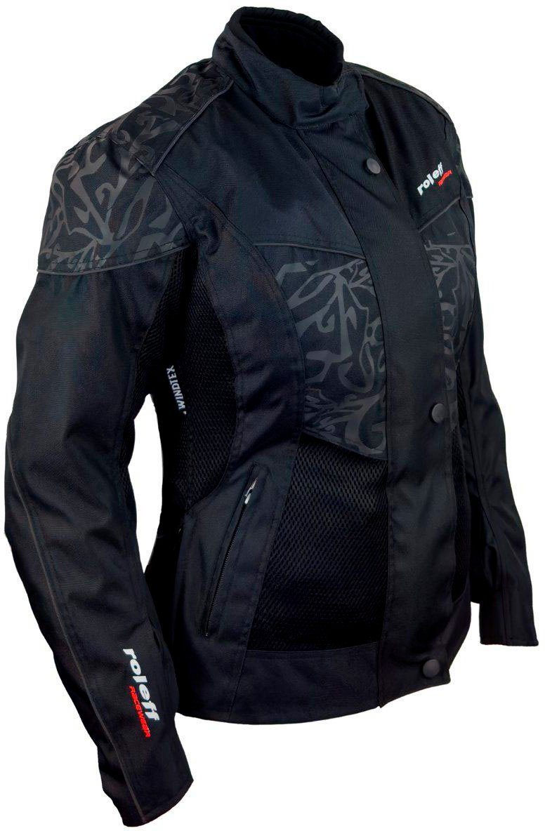 roleff Bikerjack Messina dame Met veiligheidsstrepen