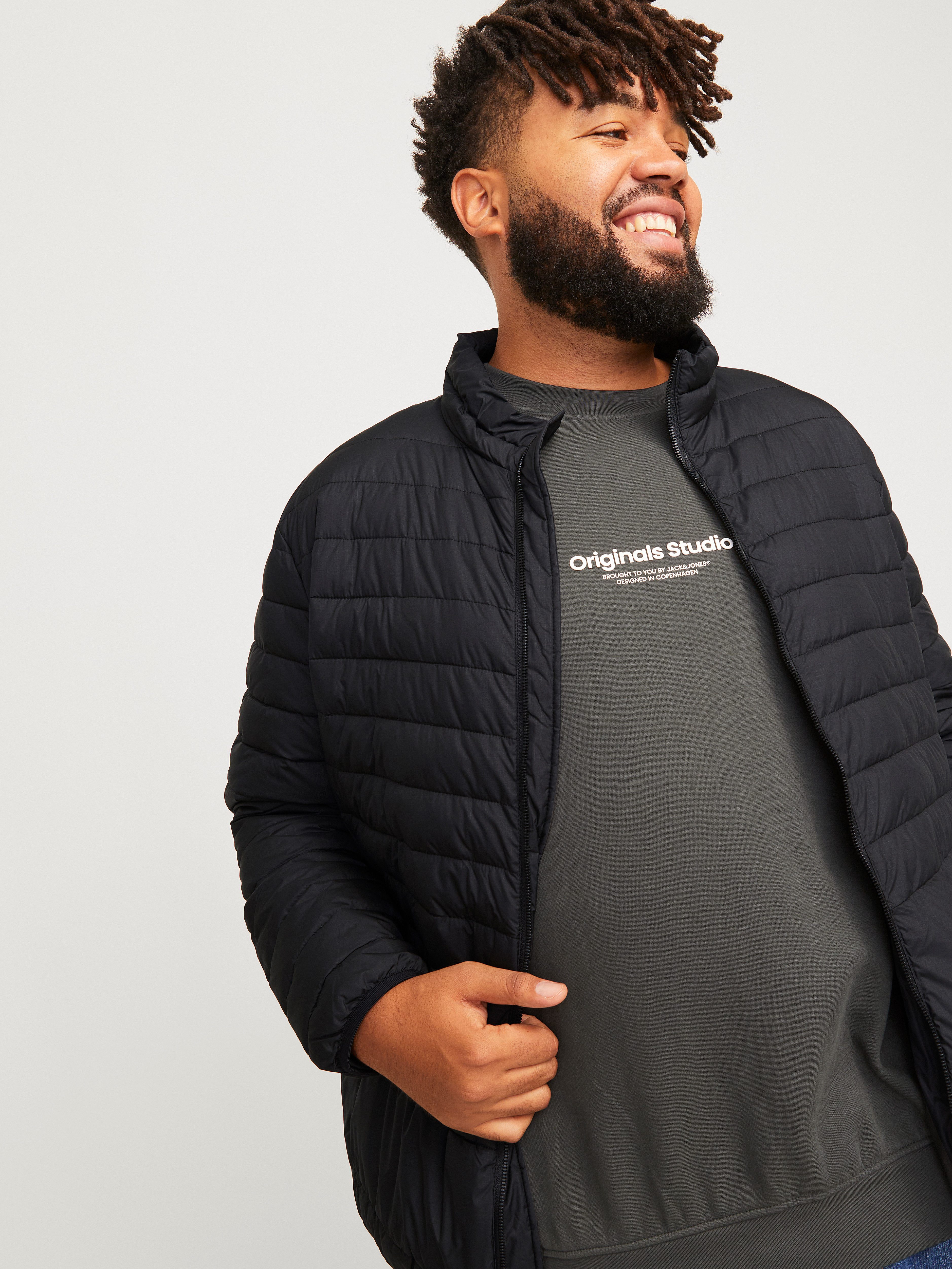 Jack & Jones PlusSize Outdoorjack JJESTATE PACKABLE PUFFER COLLAR NOOS PLS