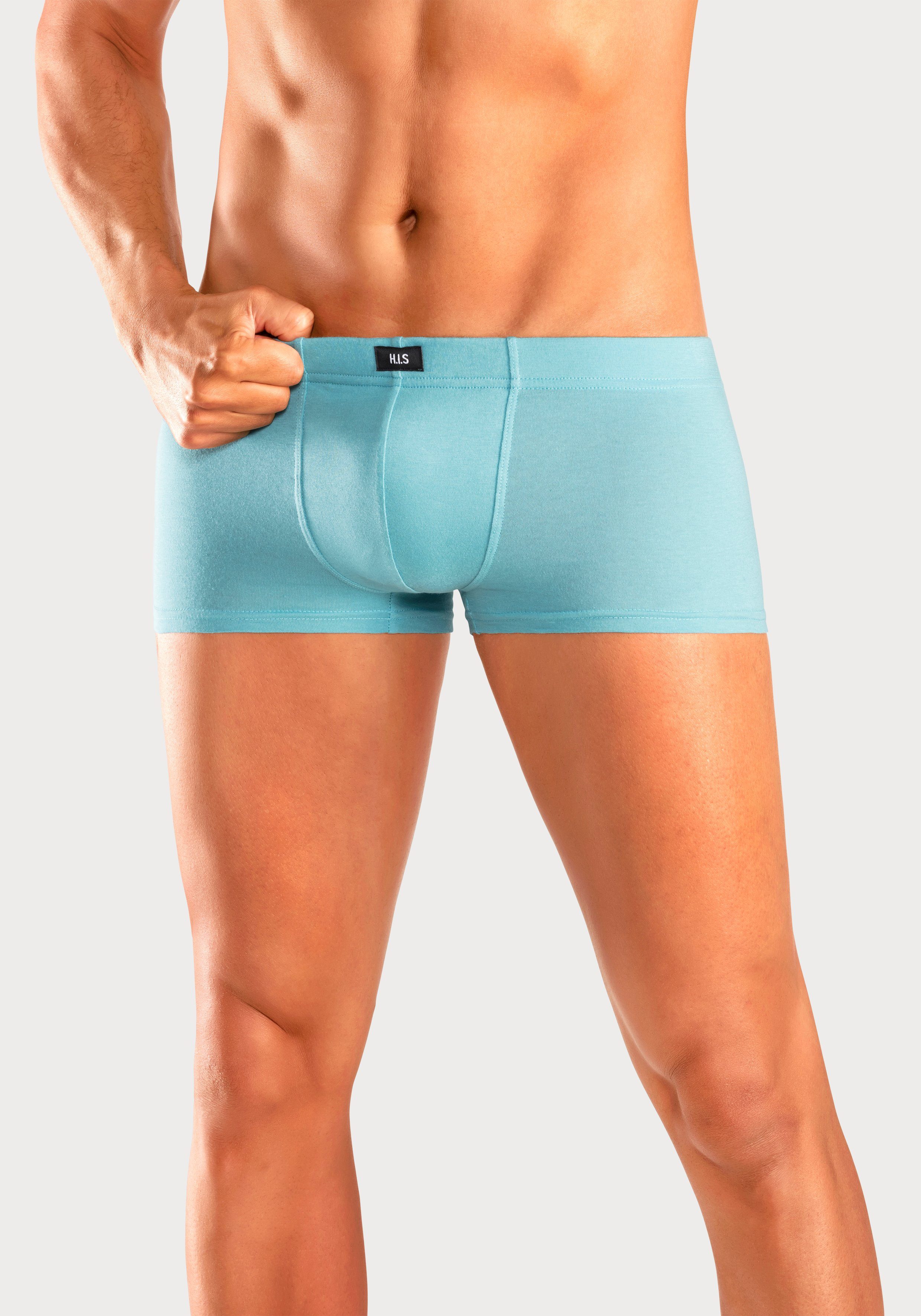 H.I.S Hipster strak zittende boxershorts van katoenstretch (set, 5 stuks)