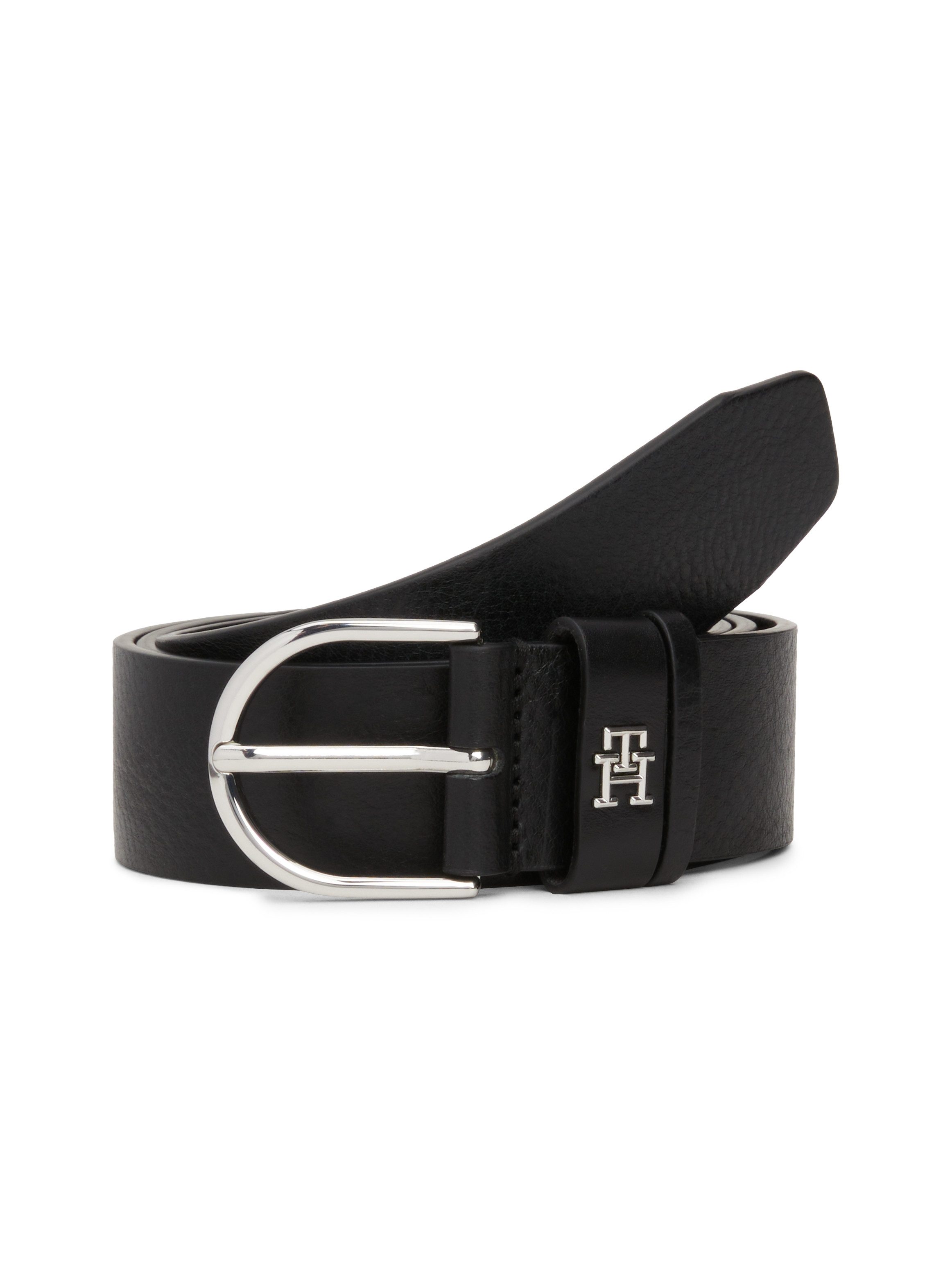 Tommy Hilfiger Leren riem met labelapplicatie model 'ESSENTIAL EFFORTLESS'