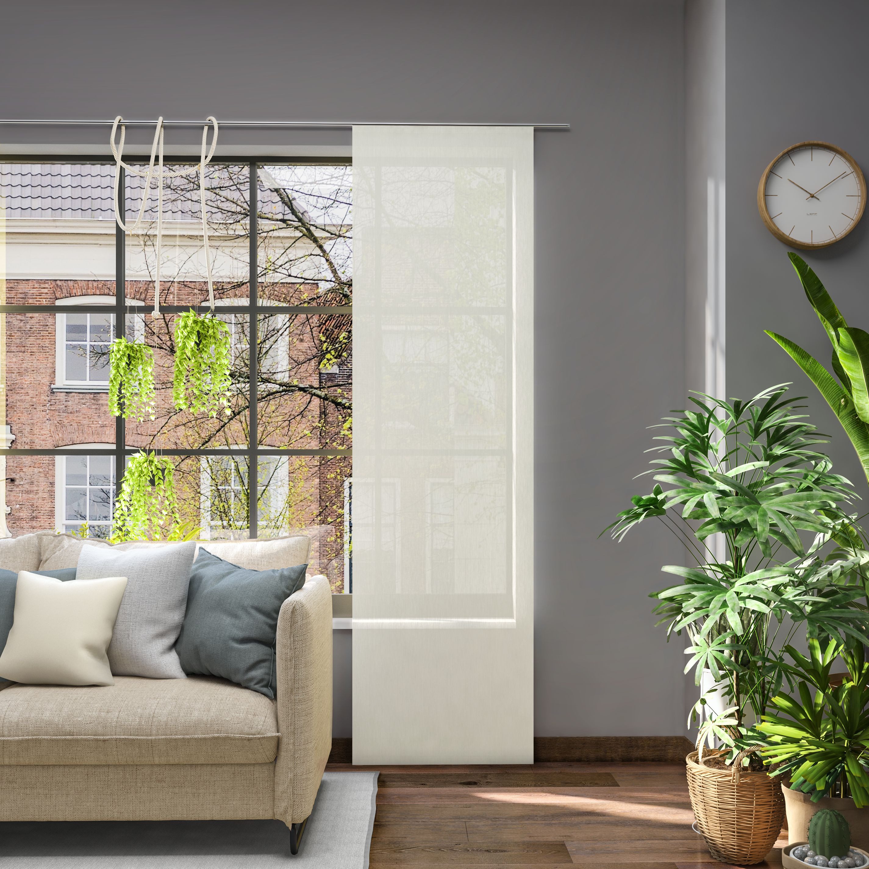 Neutex for you! Paneelgordijn Libre-ECO Duurzaam, 60 x 245 cm (B x H) (1 stuk)