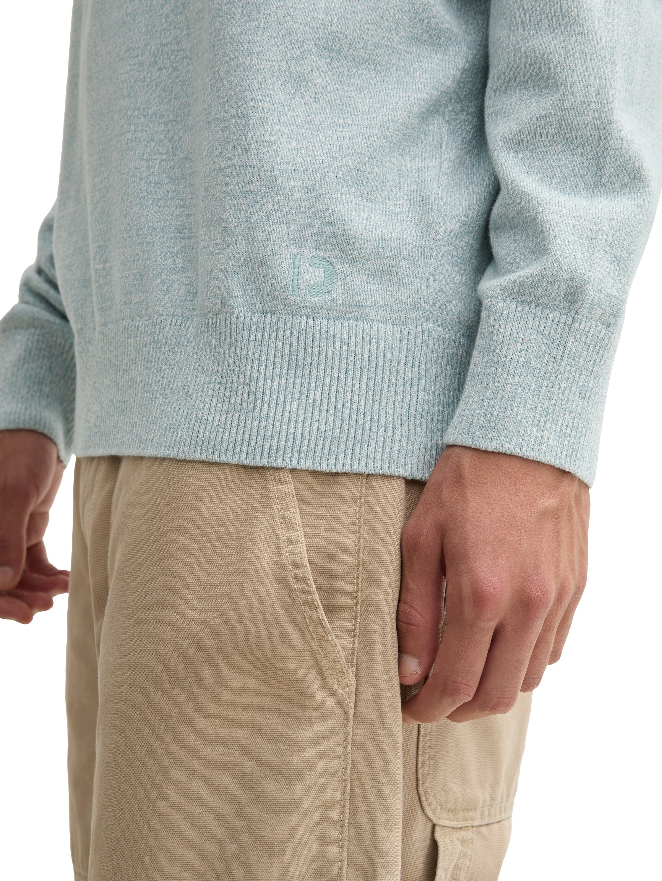 Tom Tailor Denim Gebreide trui in gemêleerde look
