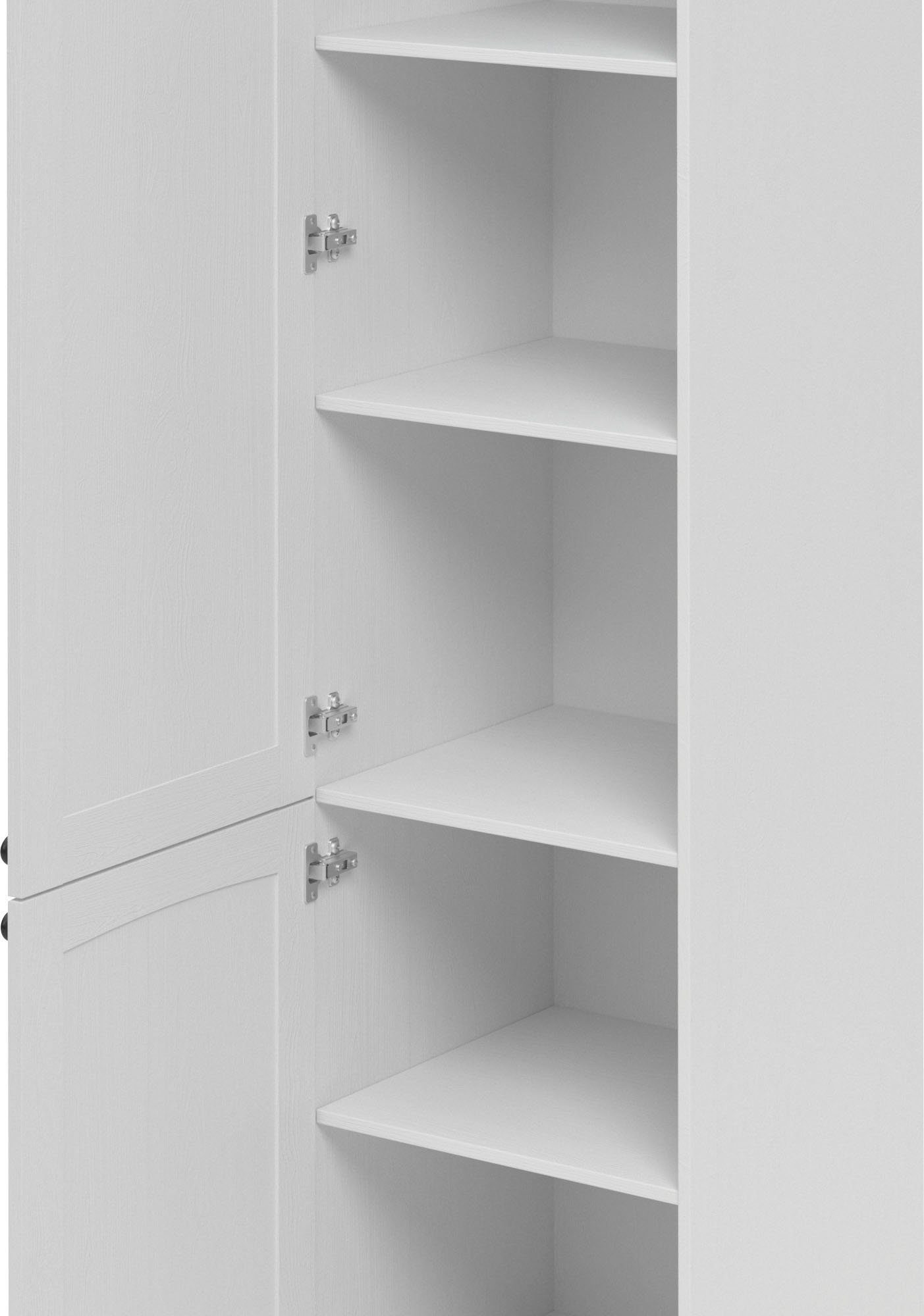 Kochstation Hoge kast KS-Osby Massief grenen, breedte 50 cm, 2 deuren, 4 legplanken (1 stuk)