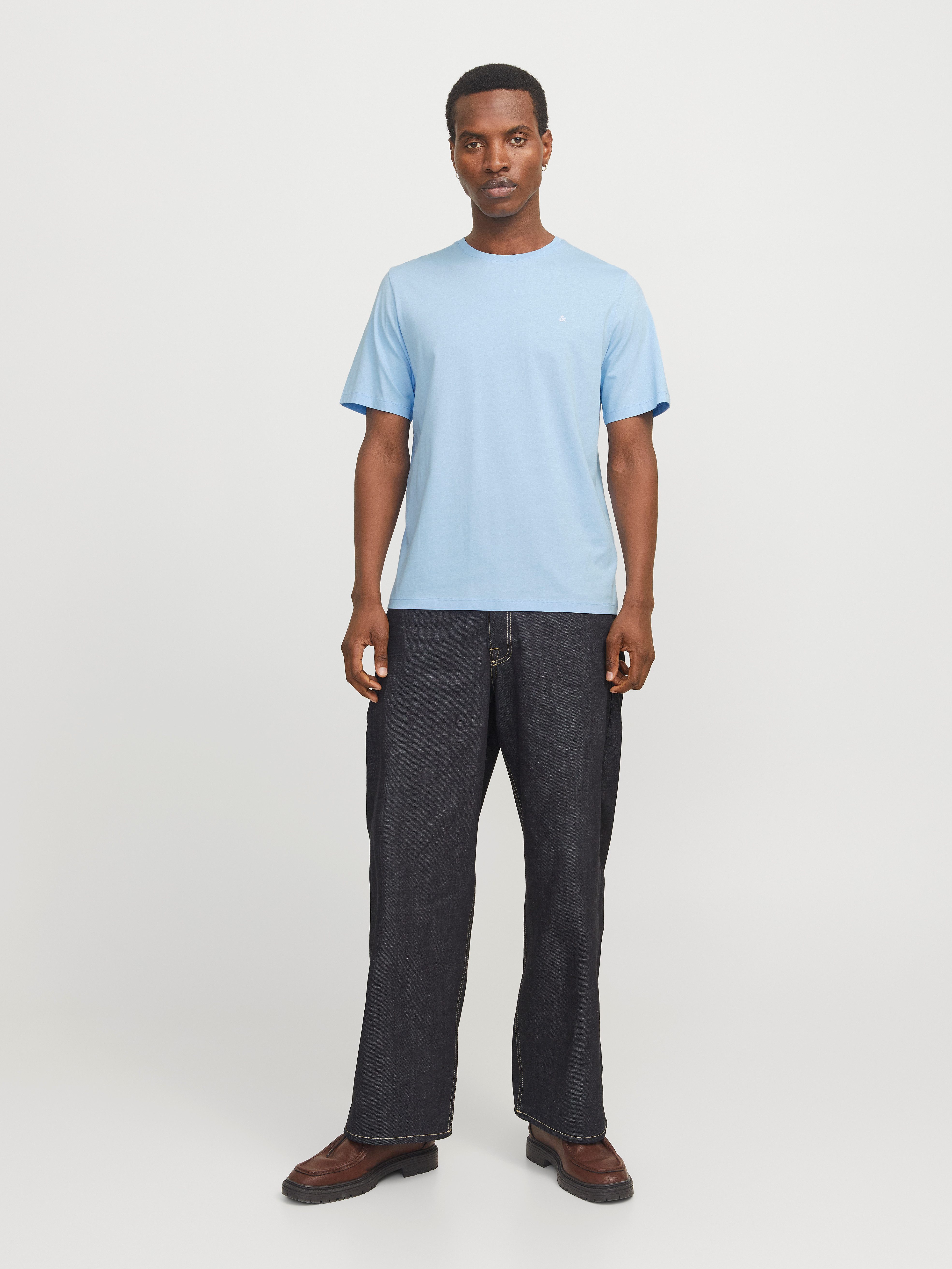 Jack & Jones Shirt met ronde hals JJEPAULOS TEE SS CREW NECK NOOS
