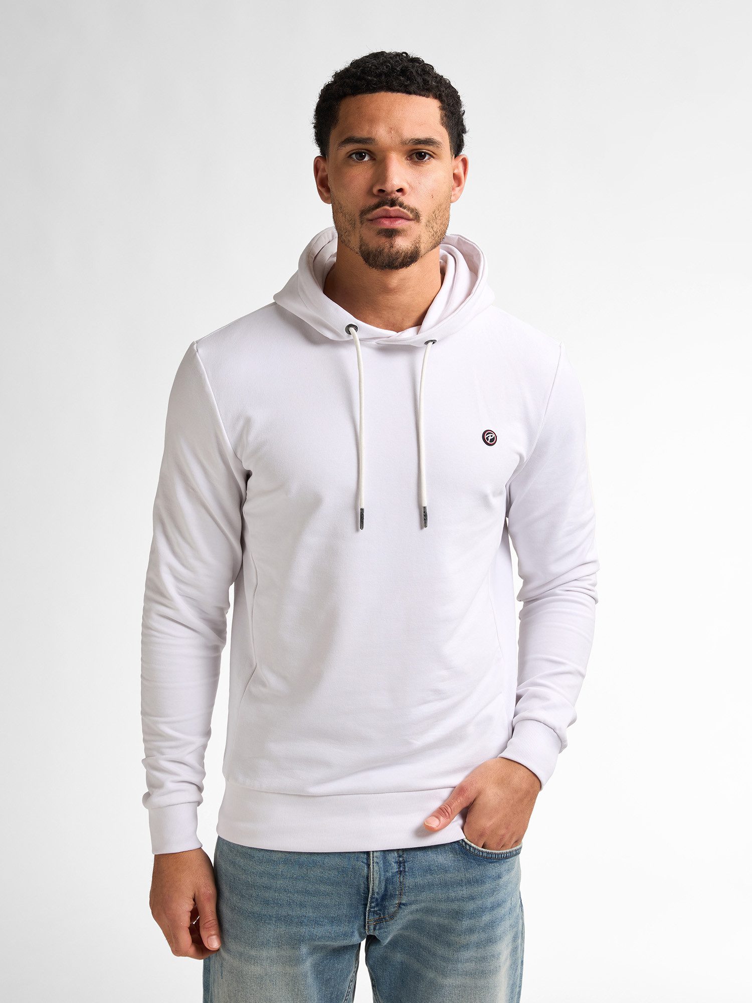 Petrol Industries Hoodie met geborduurd logo