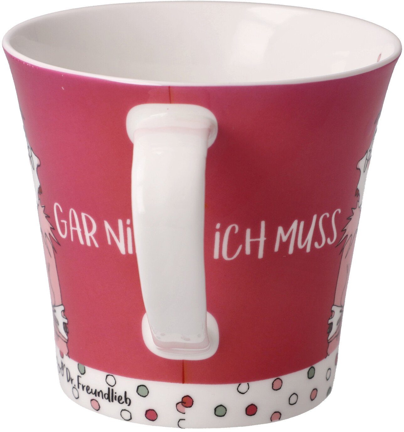 Goebel Kopje Barbara Freundlieb Koffie-/theemok, Barbara Freundlieb - "Ik moet helemaal niks"