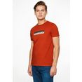 tommy hilfiger t-shirt camo graphic tee rood