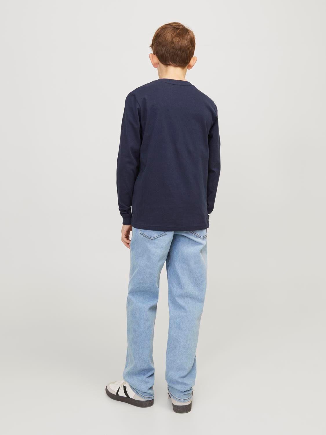 Jack & Jones Junior Regular fit jeans JJICLARK JJORIG STRETCH SQ 702 NOOS JNR