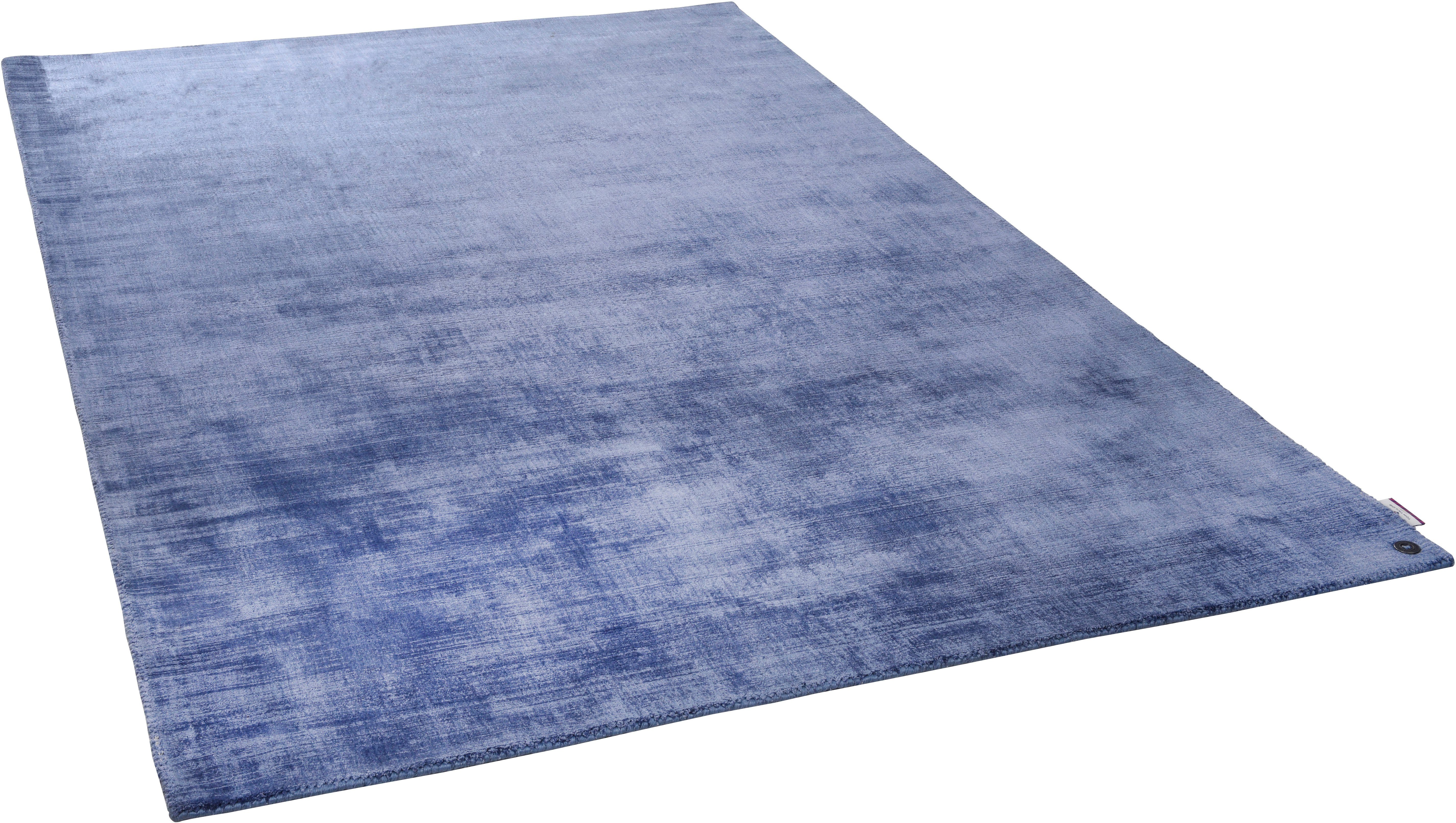TOM TAILOR HOME Vloerkleed Shine uni Handgeweven vloerkleed, 100% viscose, met de hand geweven, met elegante glans