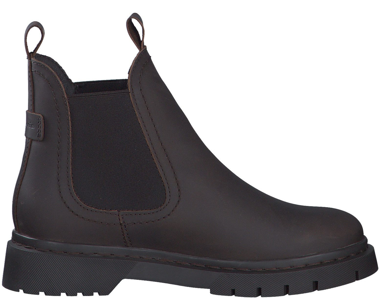 Tamaris Chelsea-boots blokhak, instap laarzen, enkellaars met twee aantrekloopjes