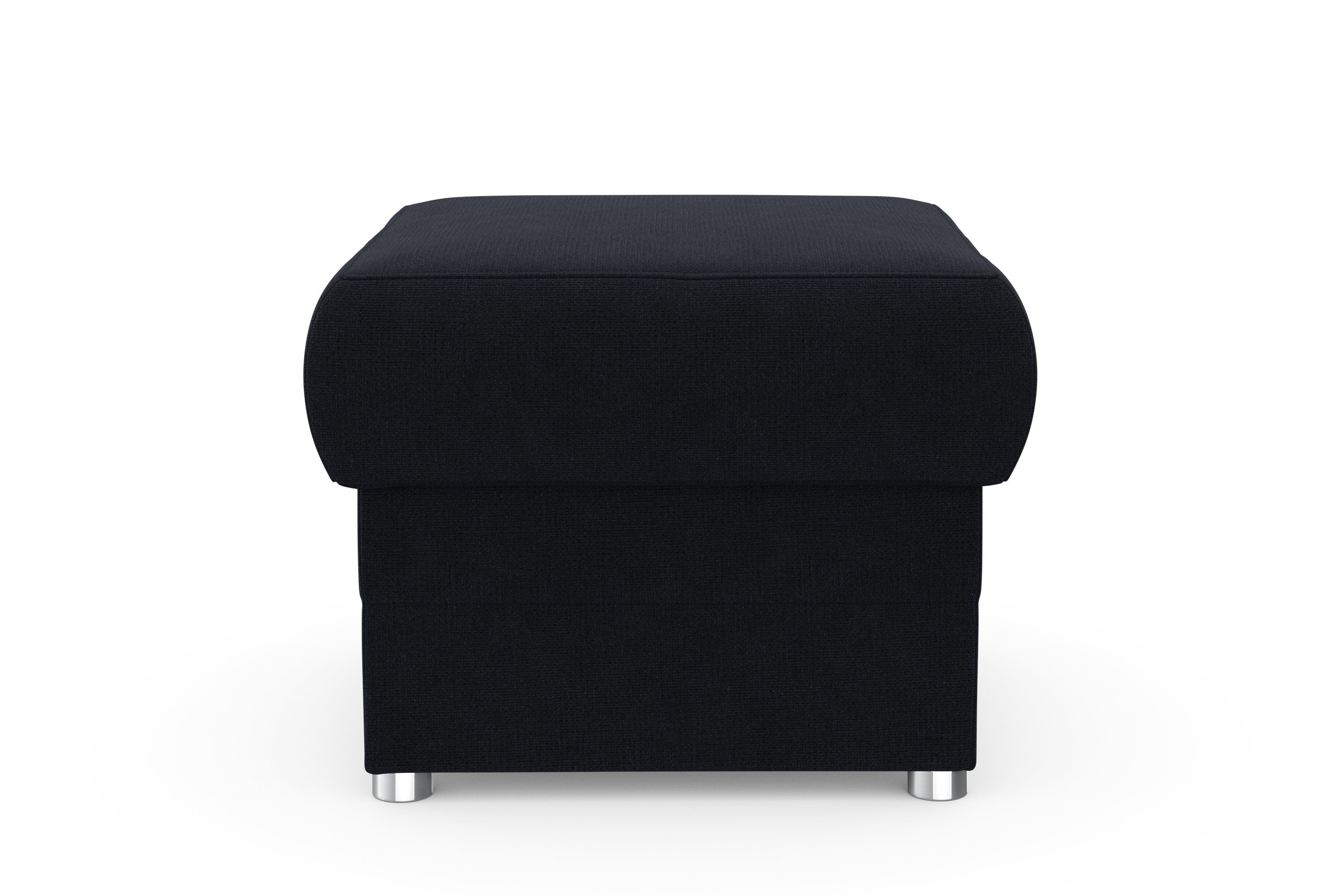 DOMO collection Hocker Pina, compact en comfortabel Bijpassende voetenbank/poef bij de serie