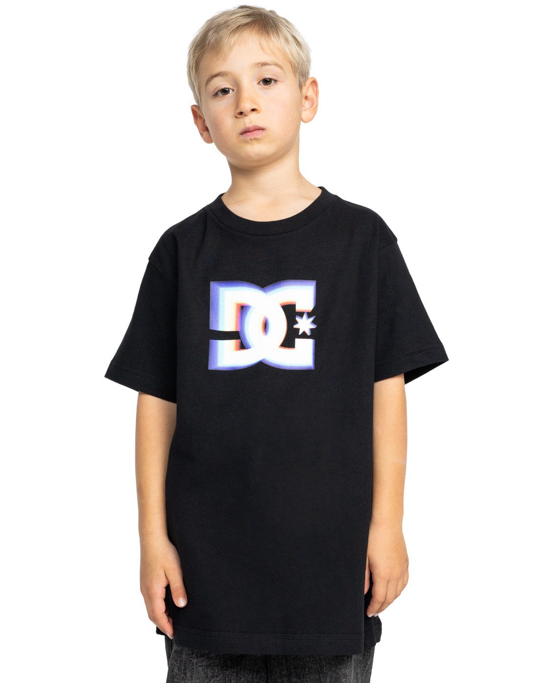 DC Shoes Shirttop Tracer Star Ss jongens shirts maat 16(165-172cm) zwart