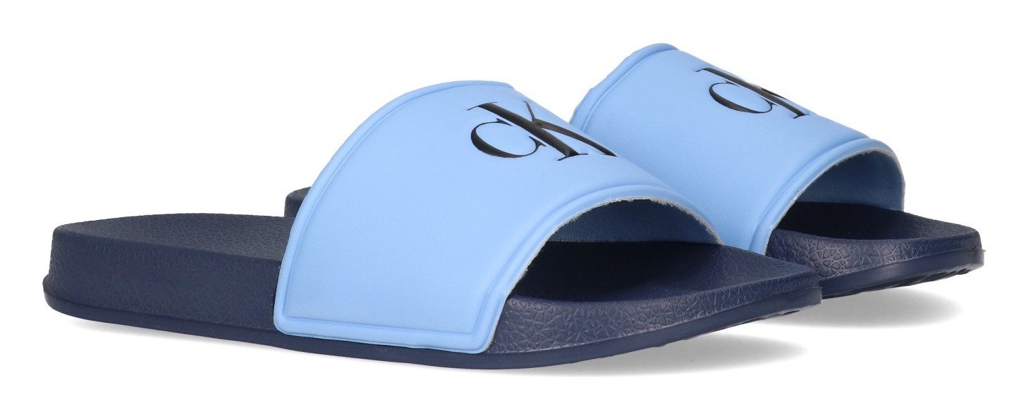 Calvin Klein Badslippers , pool slides, watersandalen, strand-schoen met logo versierd
