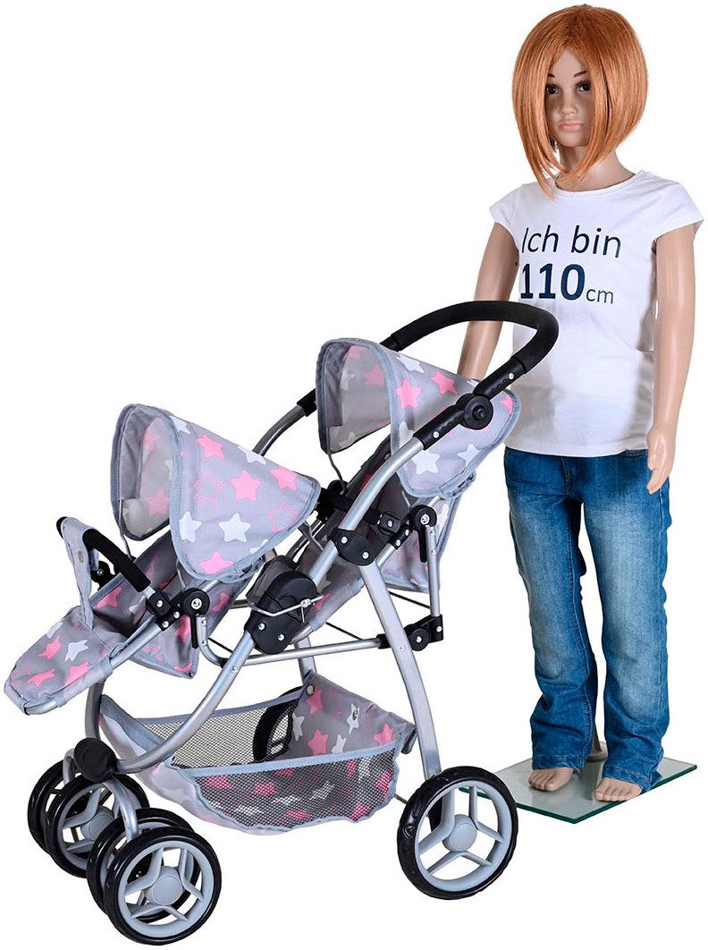 Knorrtoys® Poppen-duobuggy Milo